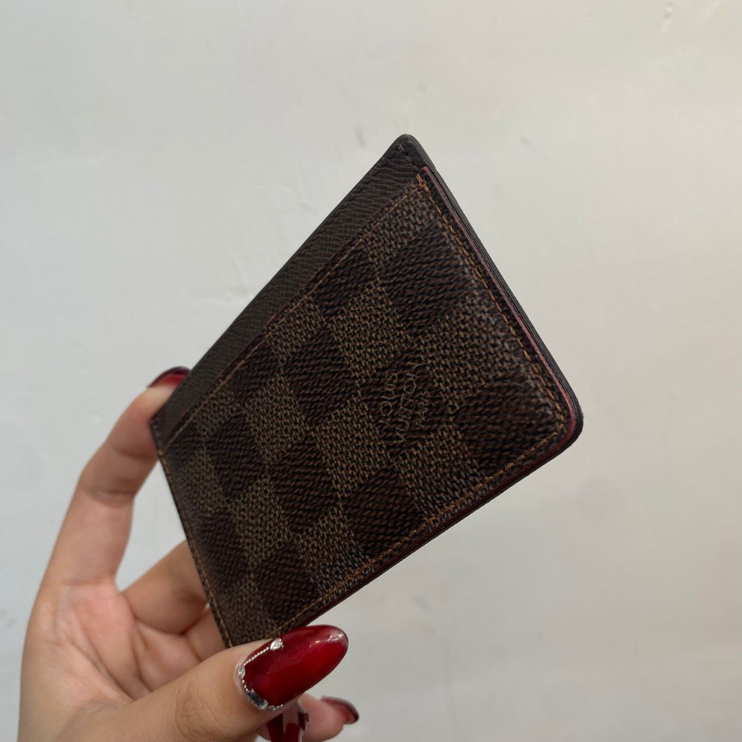 LV棋盤卡片套 有盒