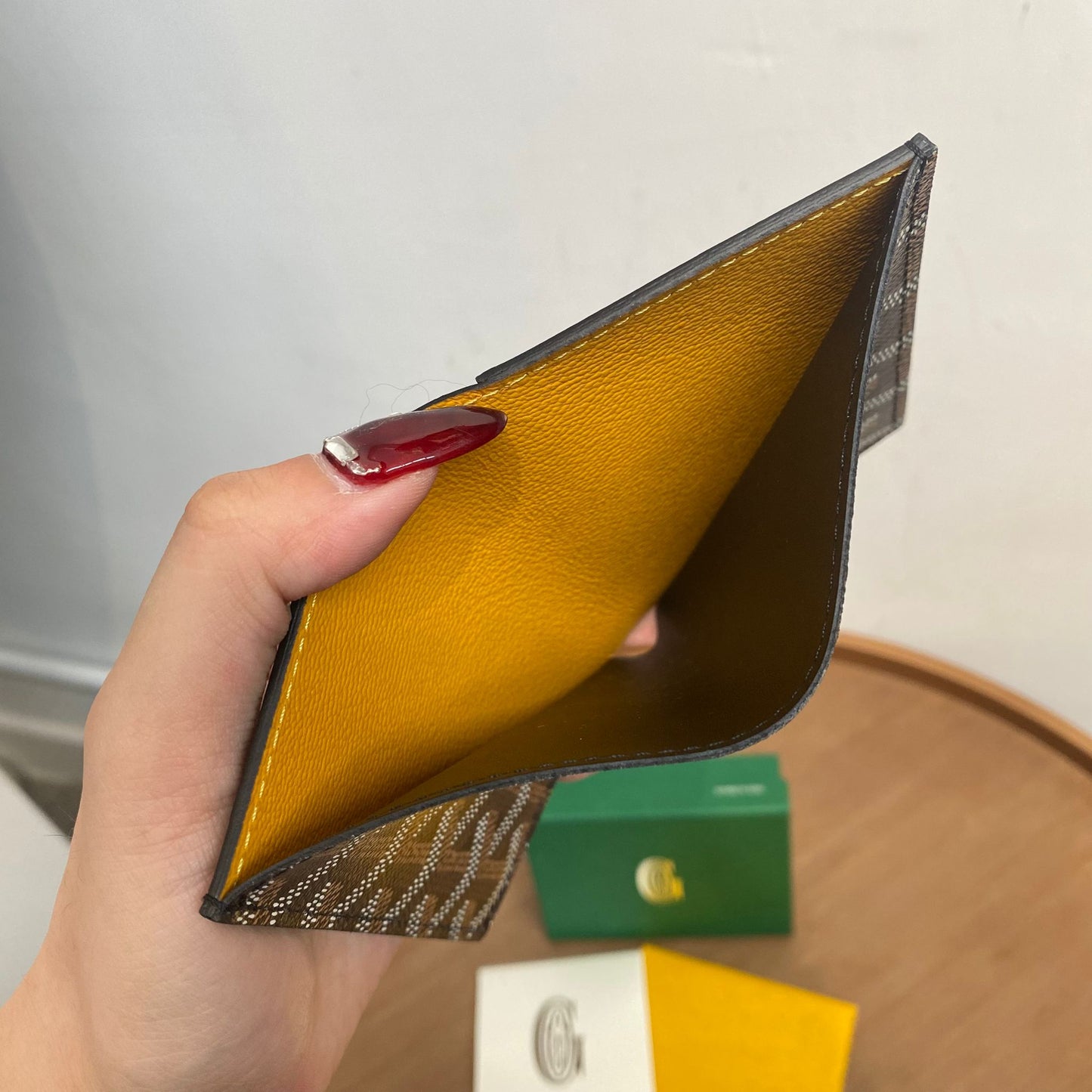 GOYARD Card Wallet 有盒