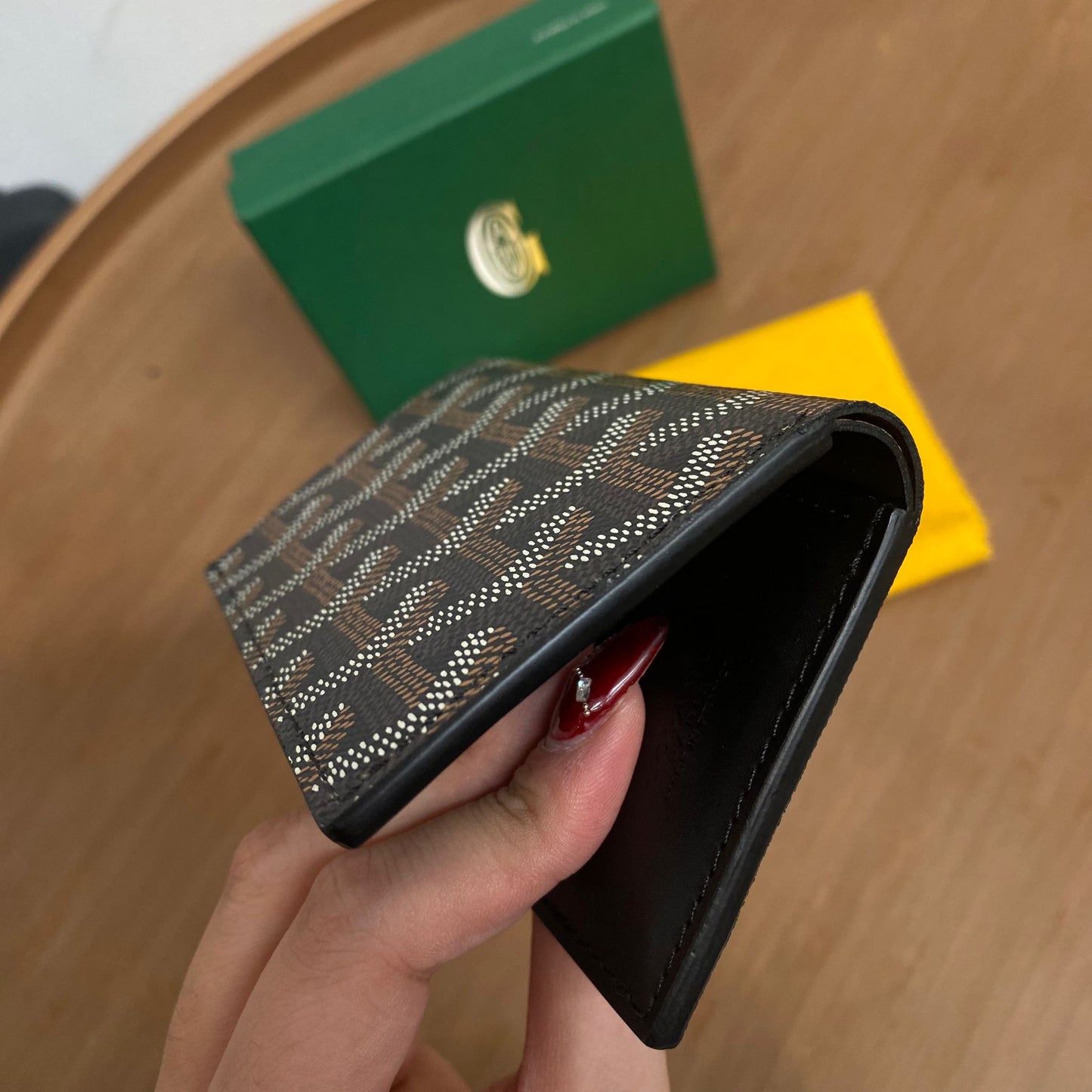 GOYARD Card Wallet 有盒