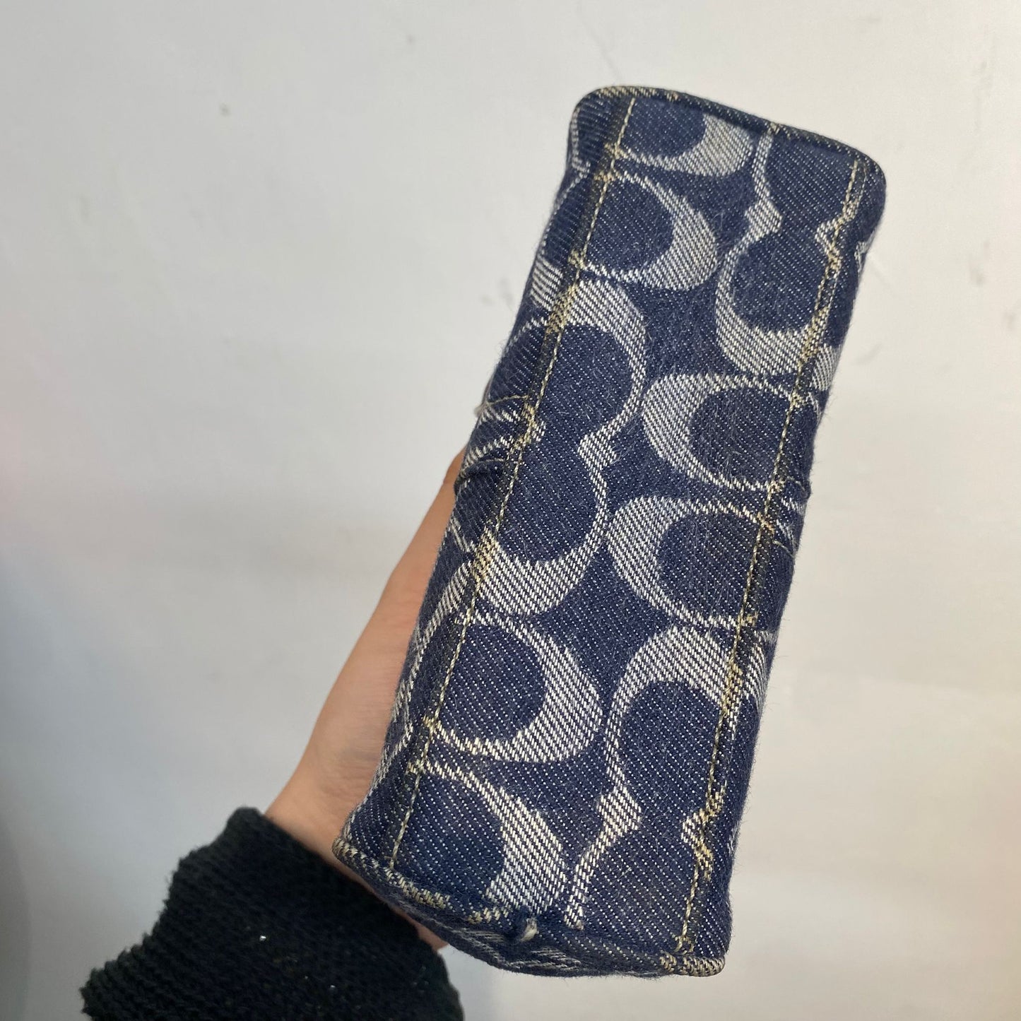Coach 牛仔化妝袋
