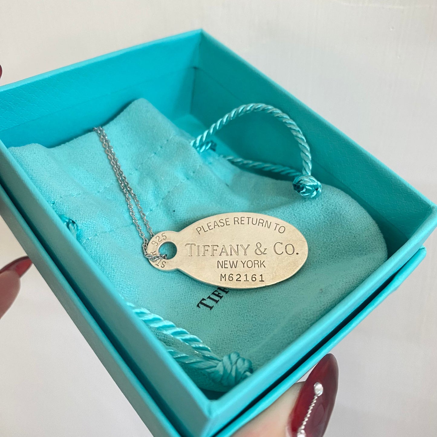 Tiffany牌仔吊墜 有盒有塵袋