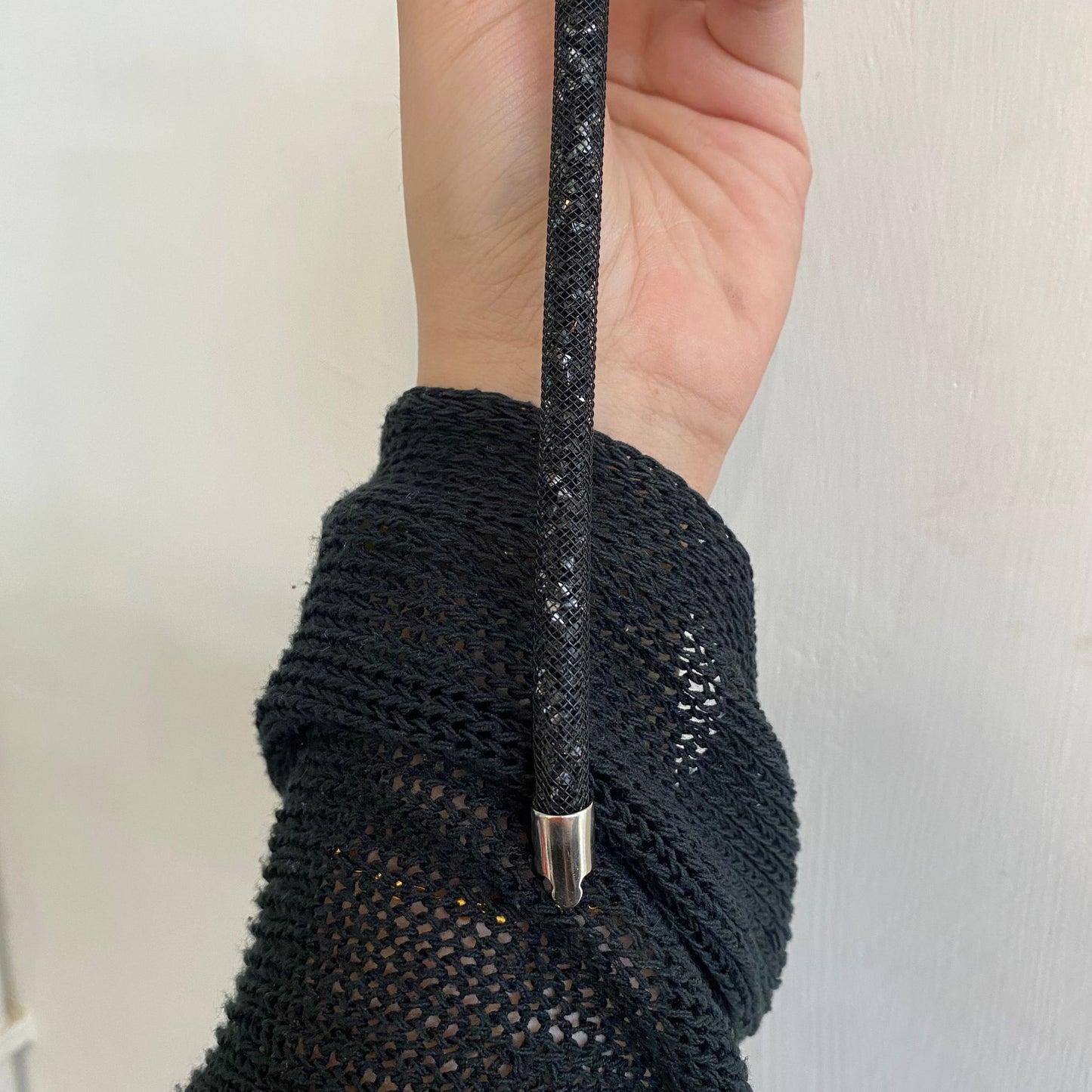 SWAROVSKI 閃閃黑色手帶