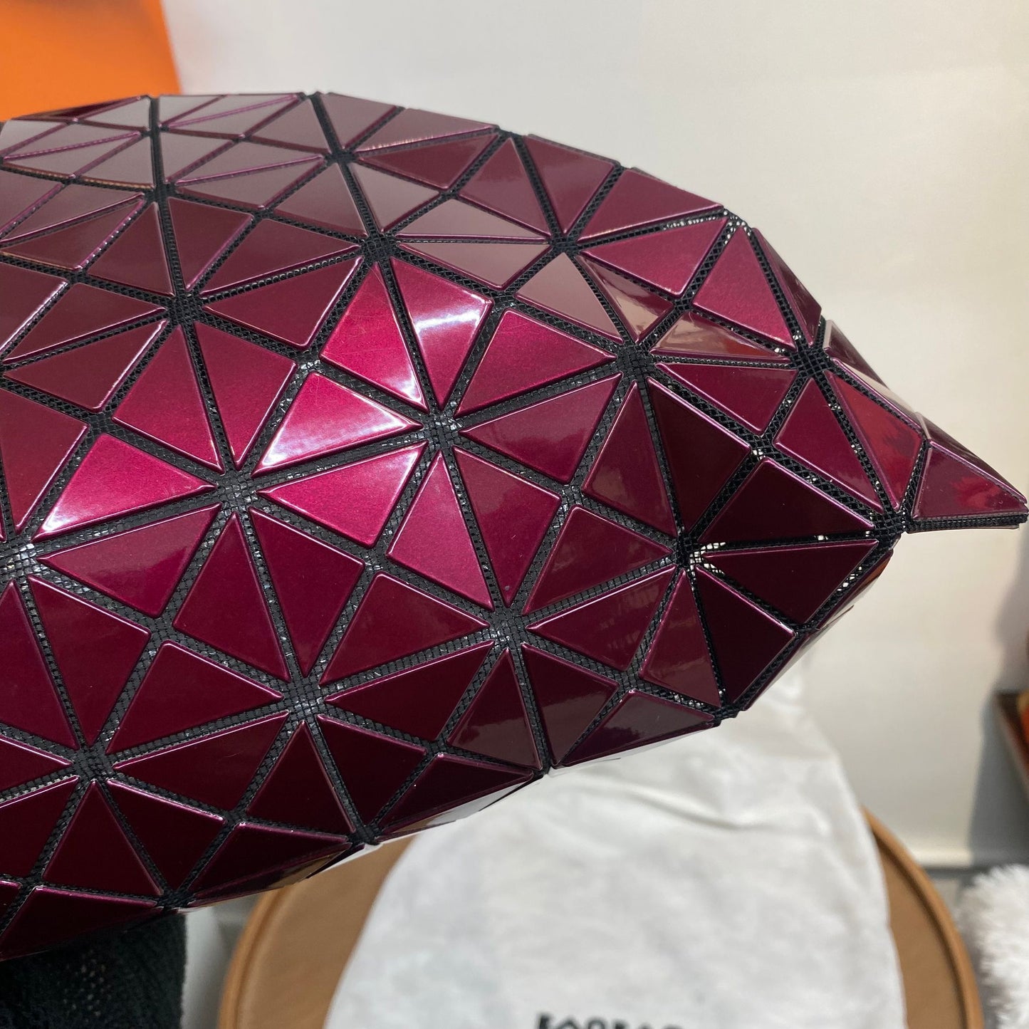 BAOBAO TOTE 酒紅色 有塵袋