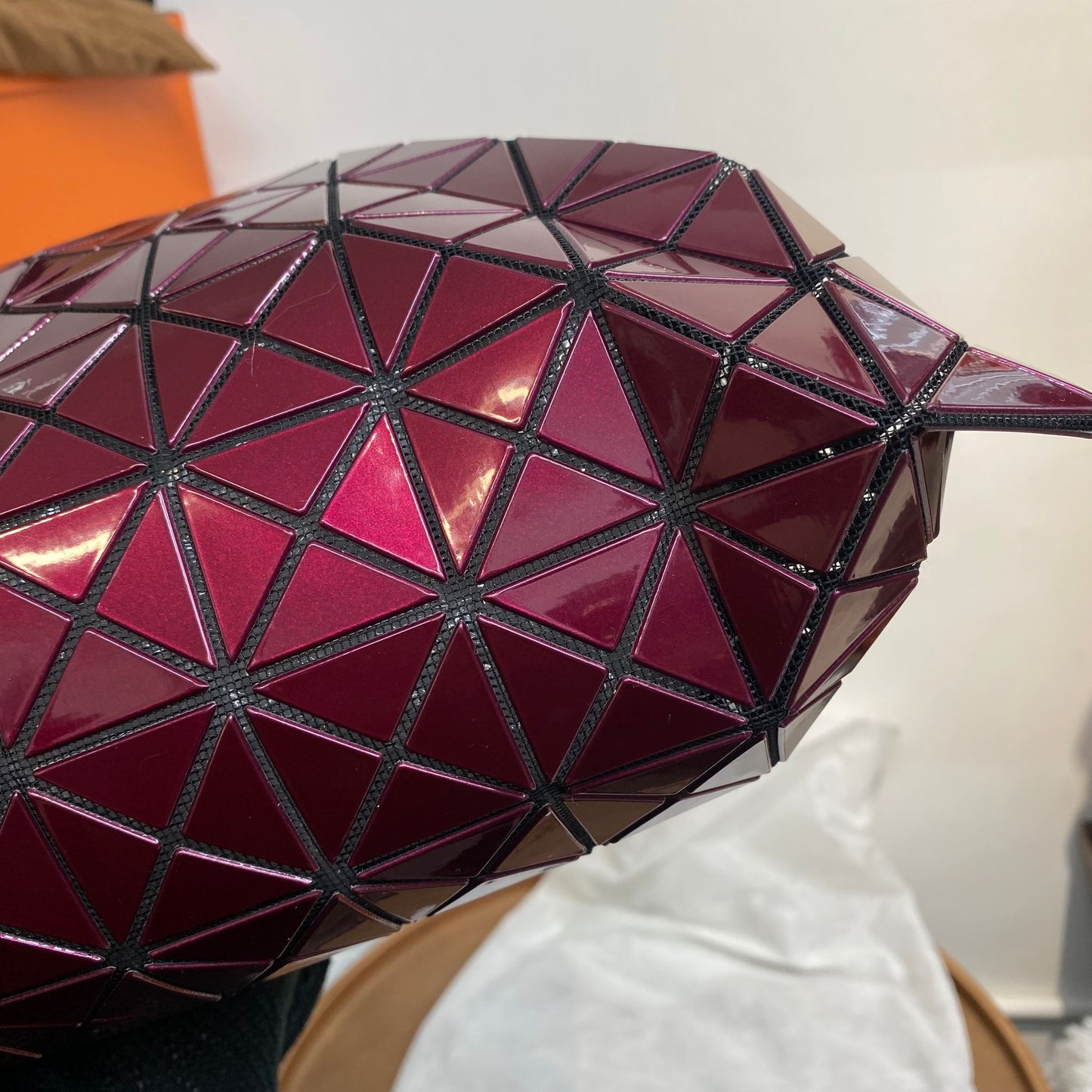 BAOBAO TOTE 酒紅色 有塵袋