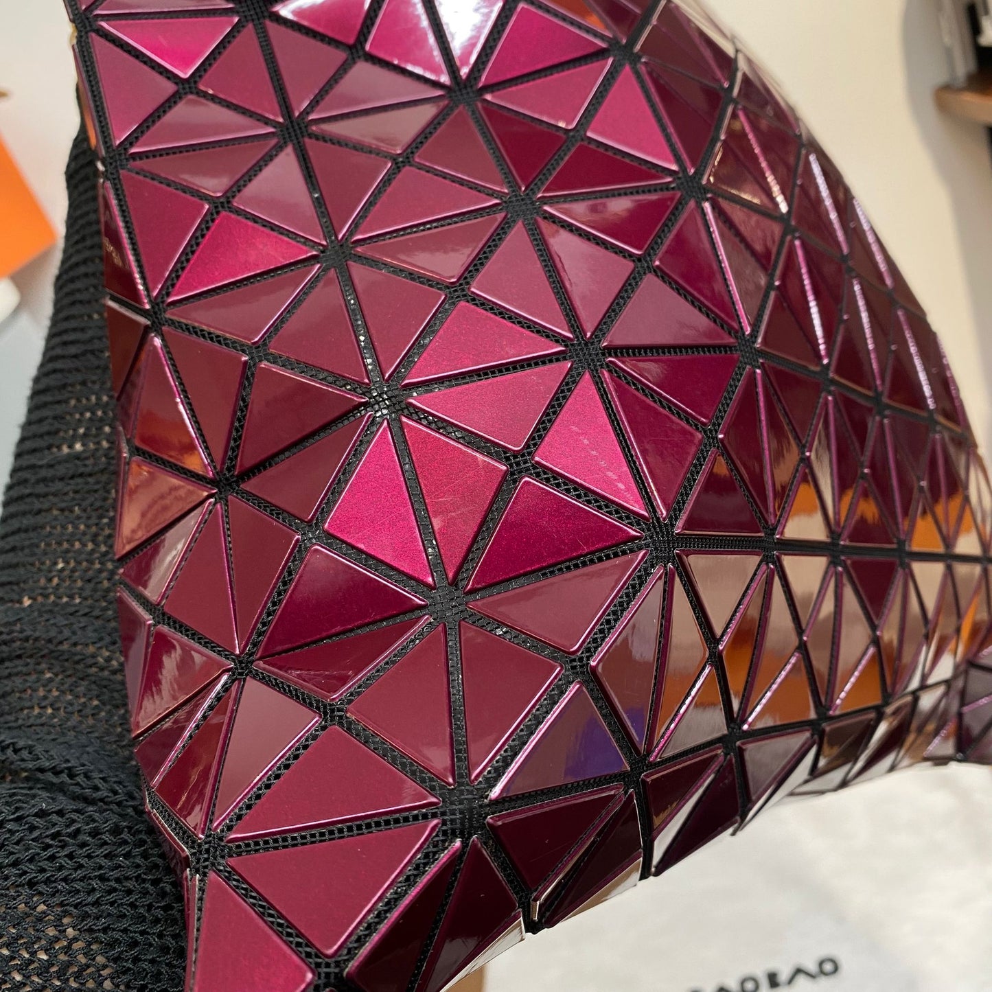 BAOBAO TOTE 酒紅色 有塵袋