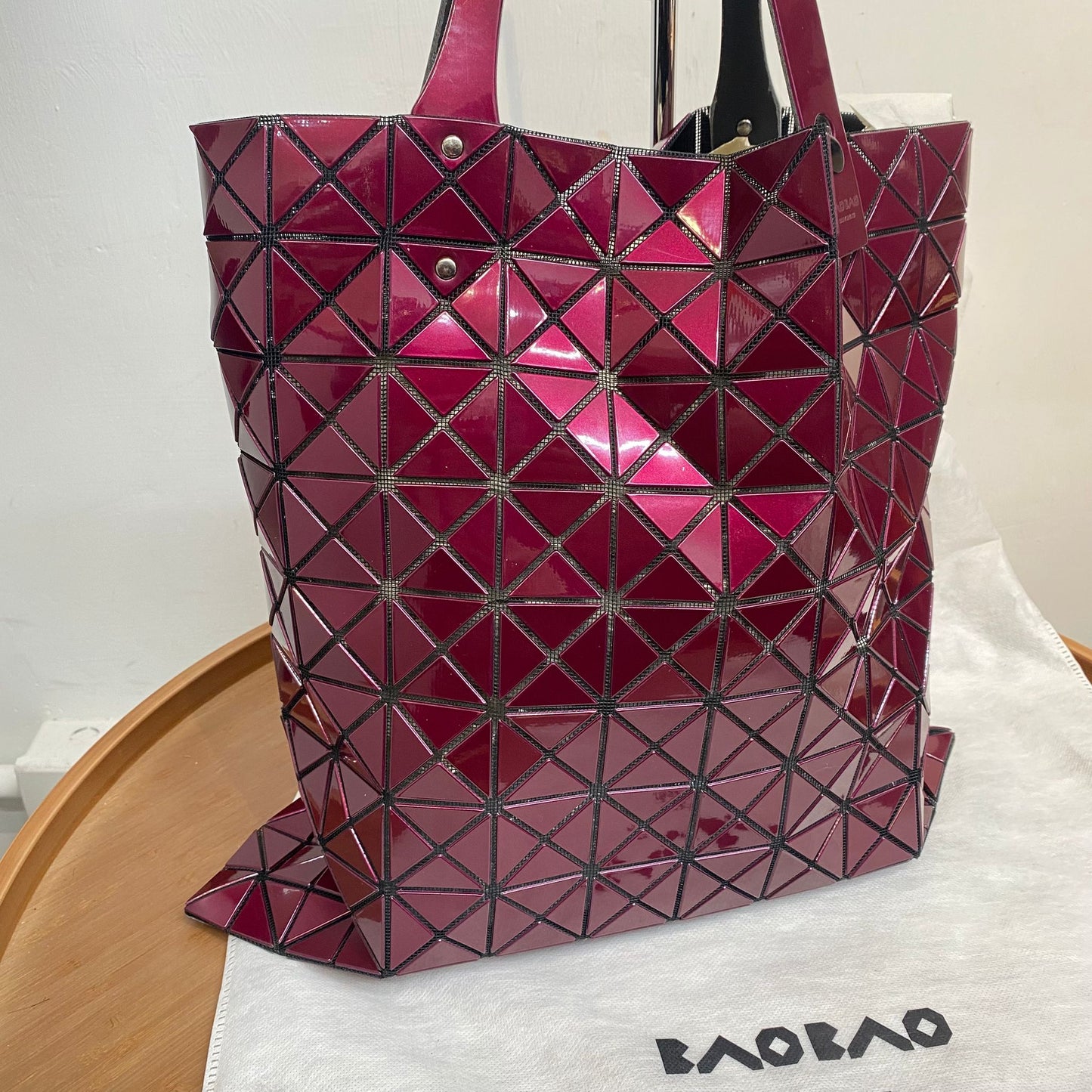 BAOBAO TOTE 酒紅色 有塵袋