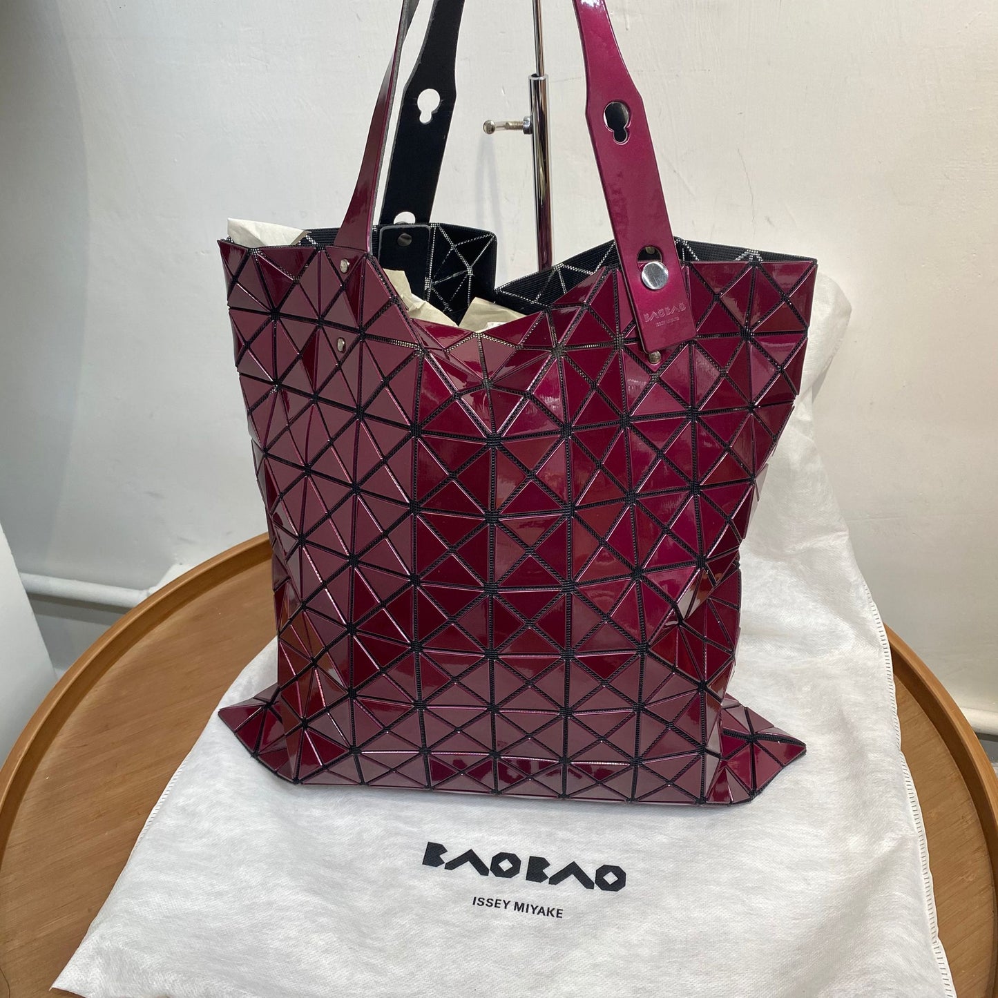 BAOBAO TOTE 酒紅色 有塵袋