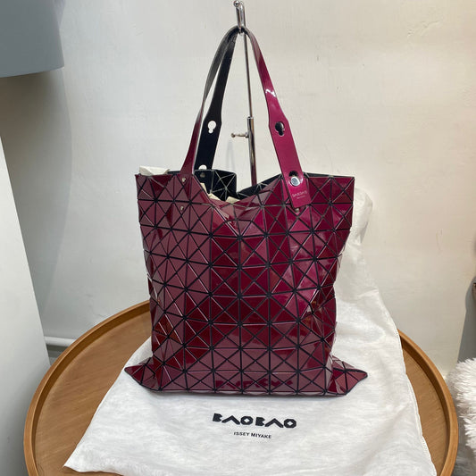 BAOBAO TOTE 酒紅色 有塵袋