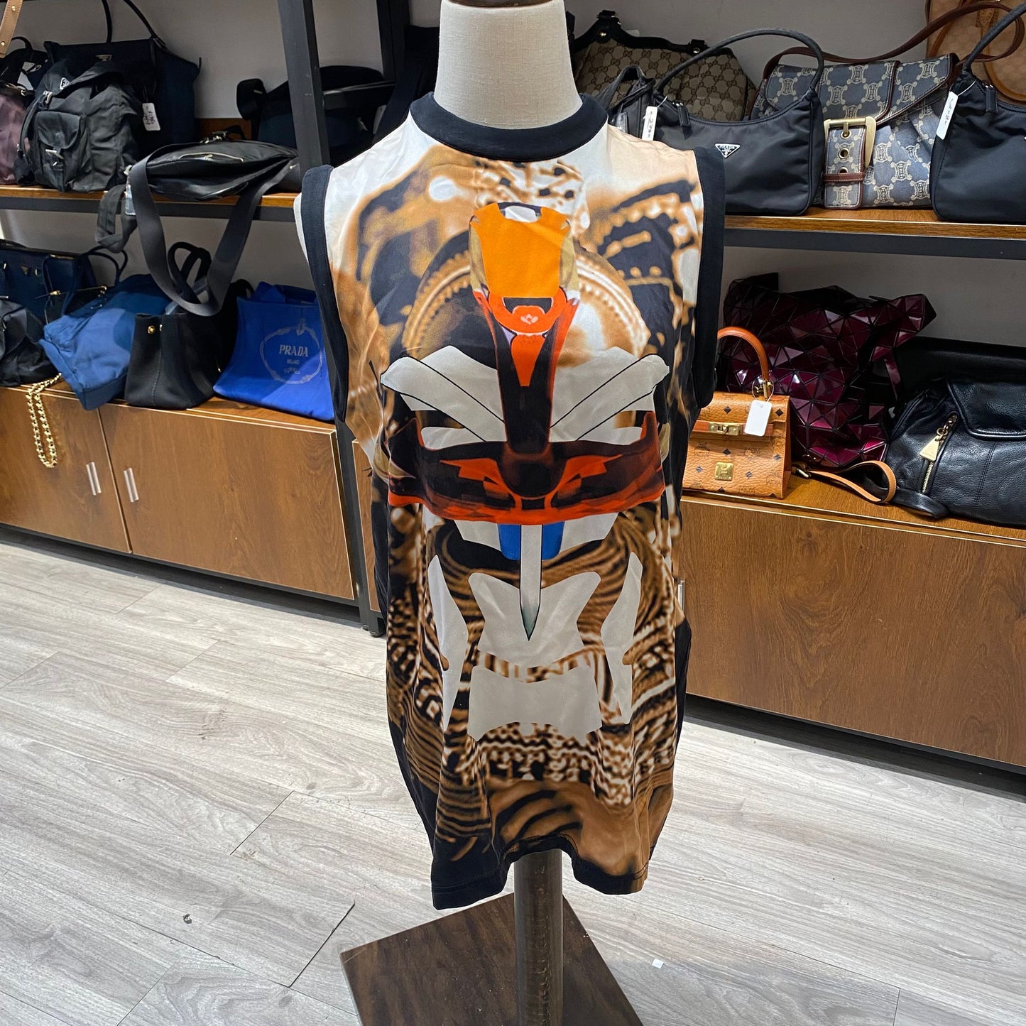 GIVENCHY 無袖絲質背心