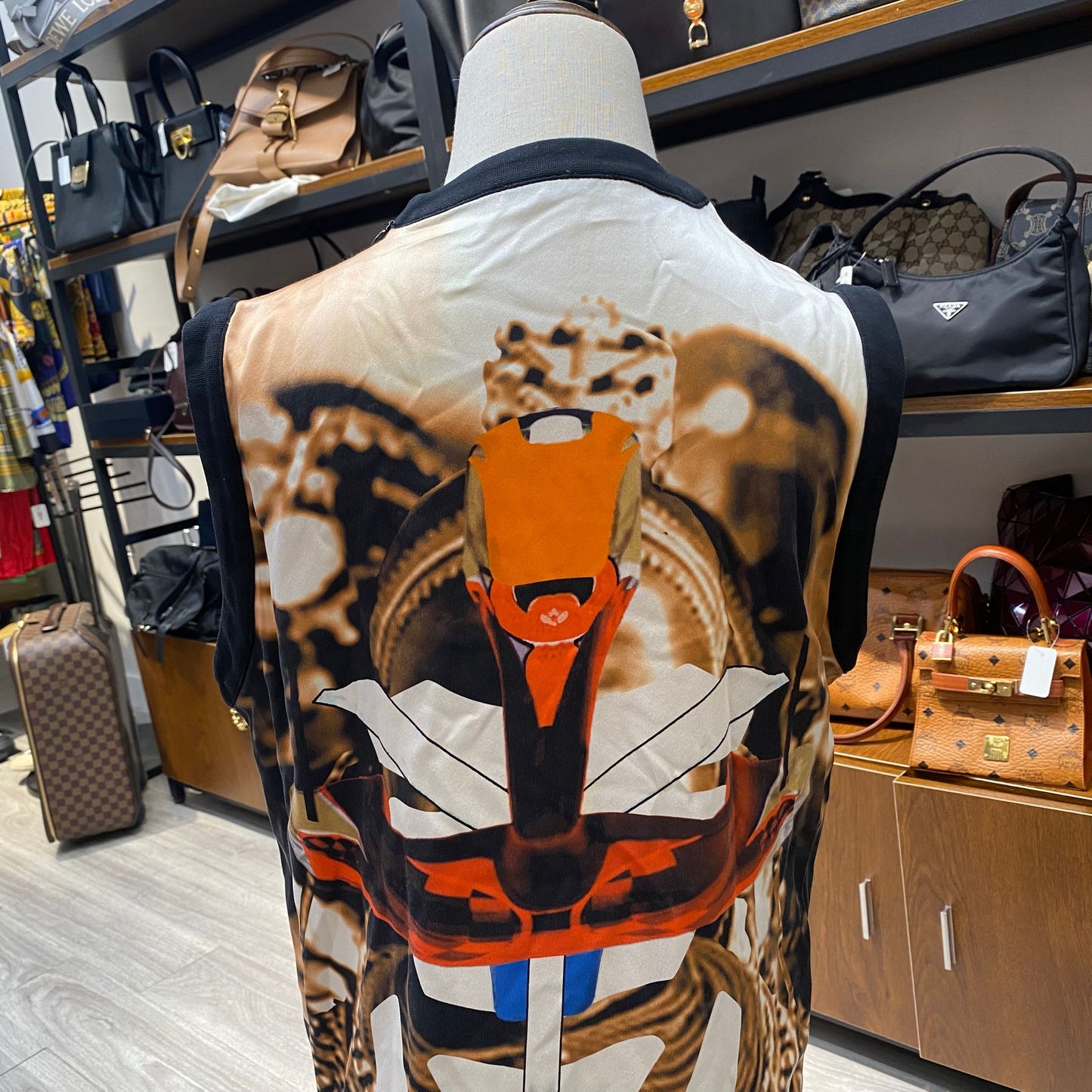 GIVENCHY 無袖絲質背心
