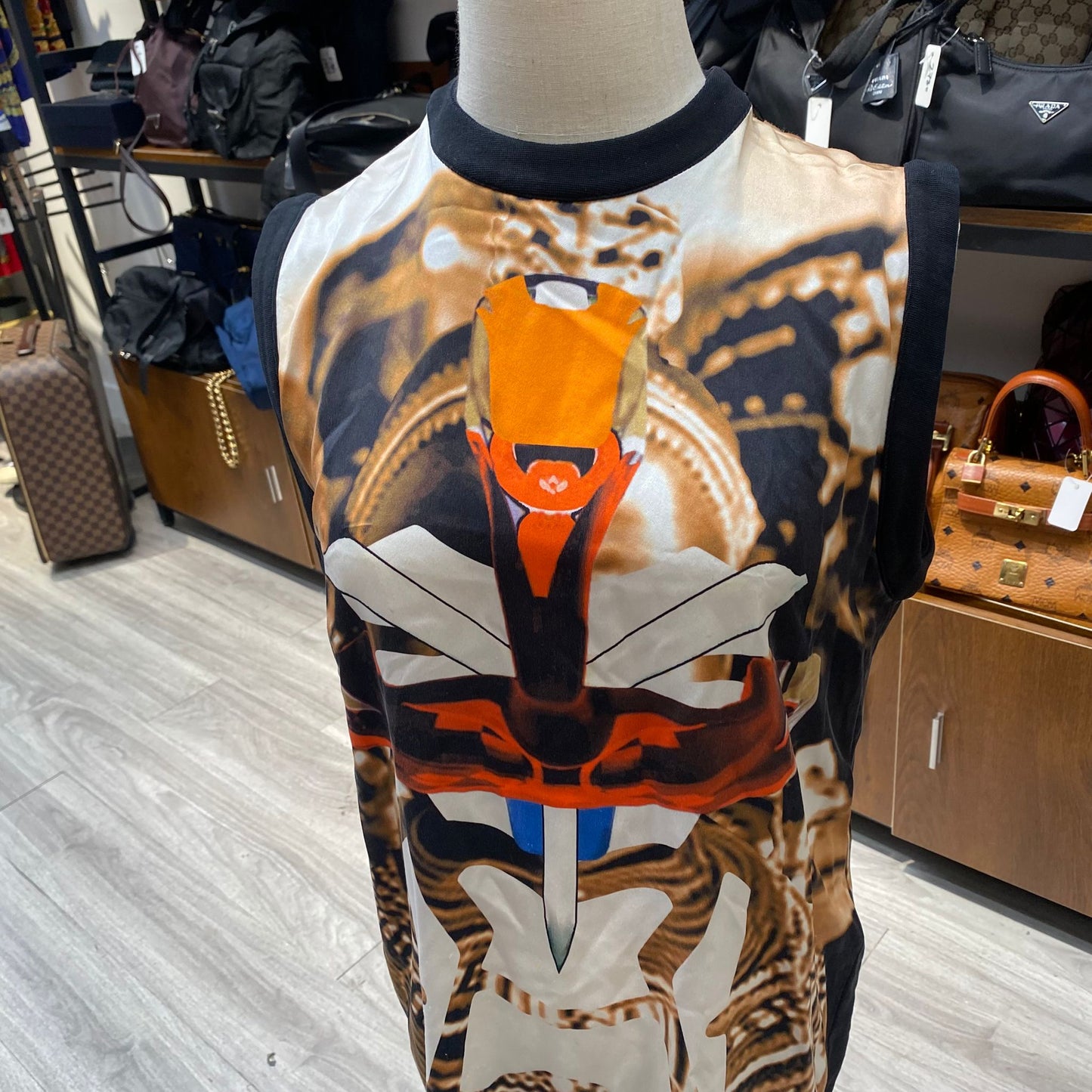 GIVENCHY 無袖絲質背心