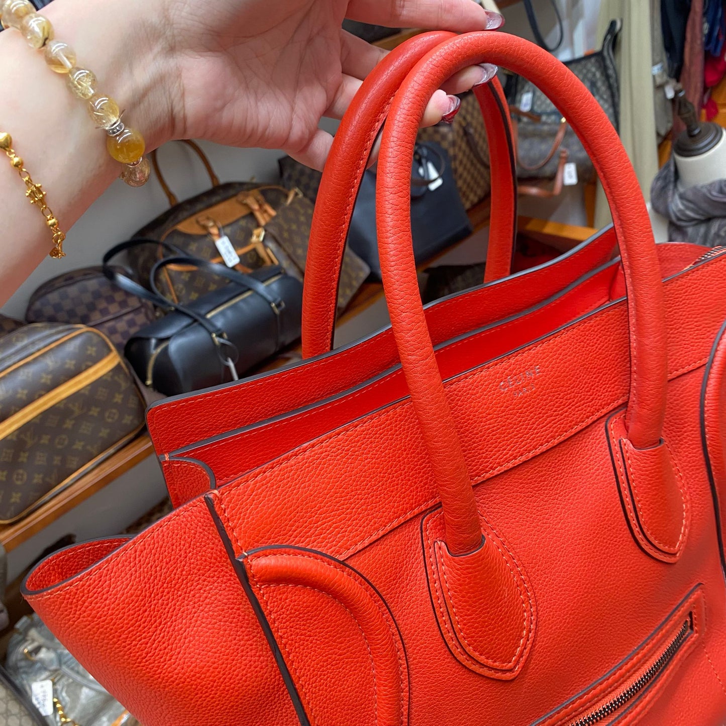 CELINE MINI LUGGAGE TOTE
