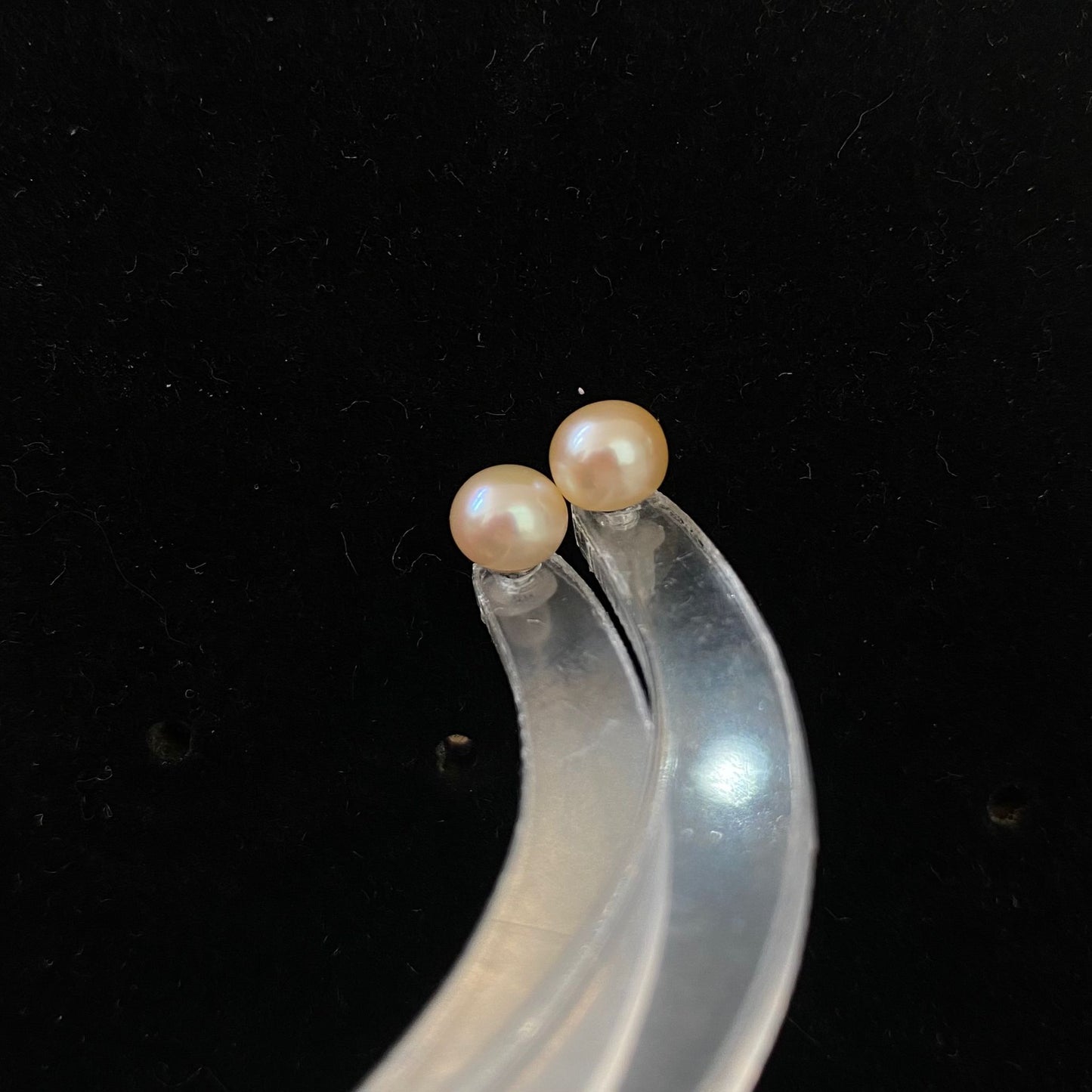 5-6mm淡水珍珠耳針耳環