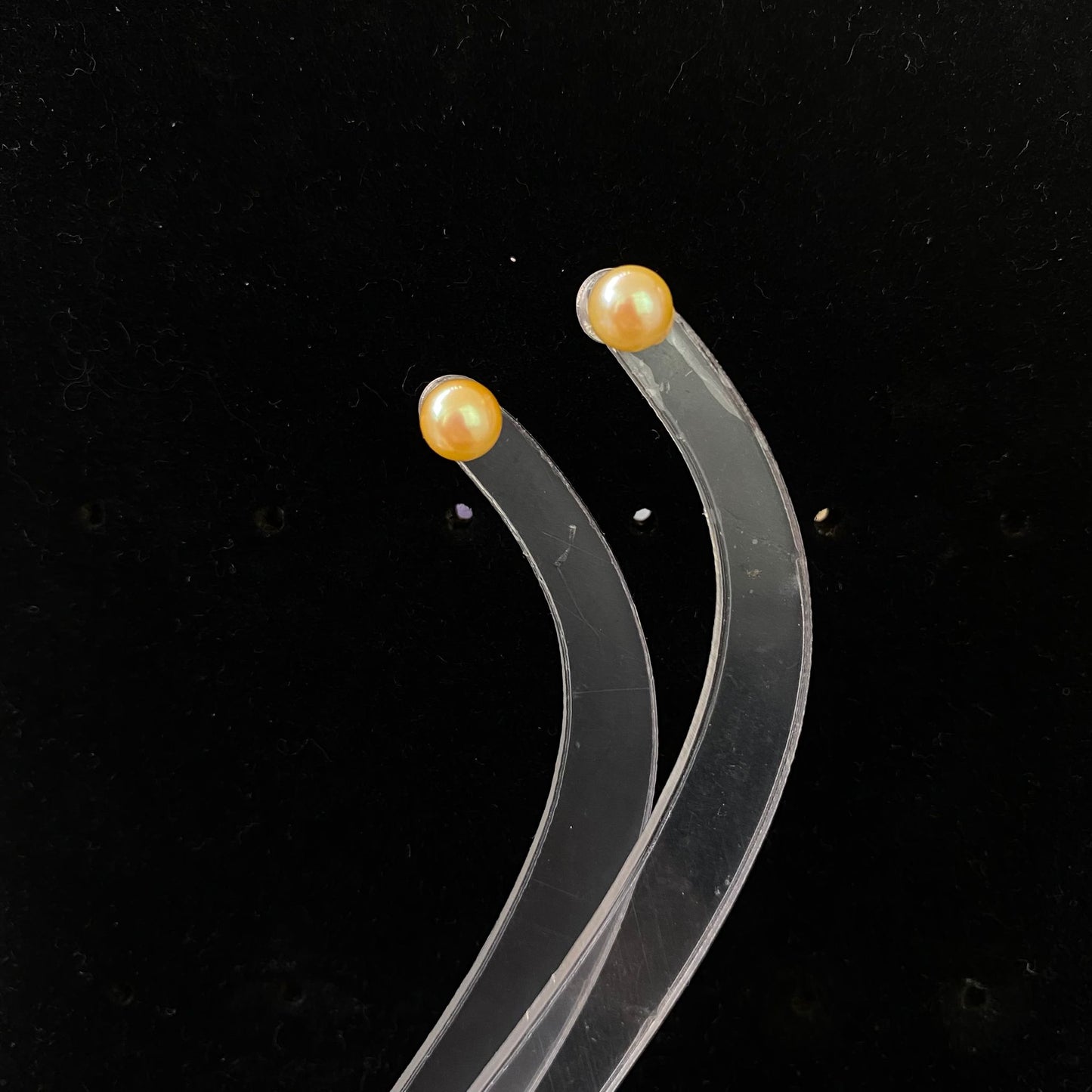 5-6mm金珠耳針耳環