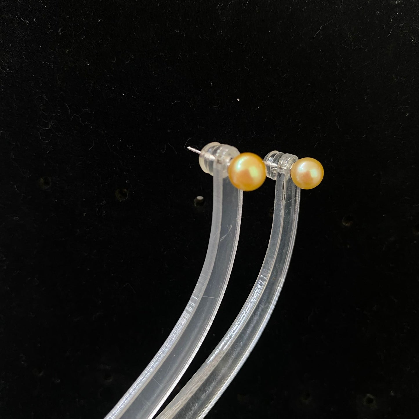 5-6mm金珠耳針耳環