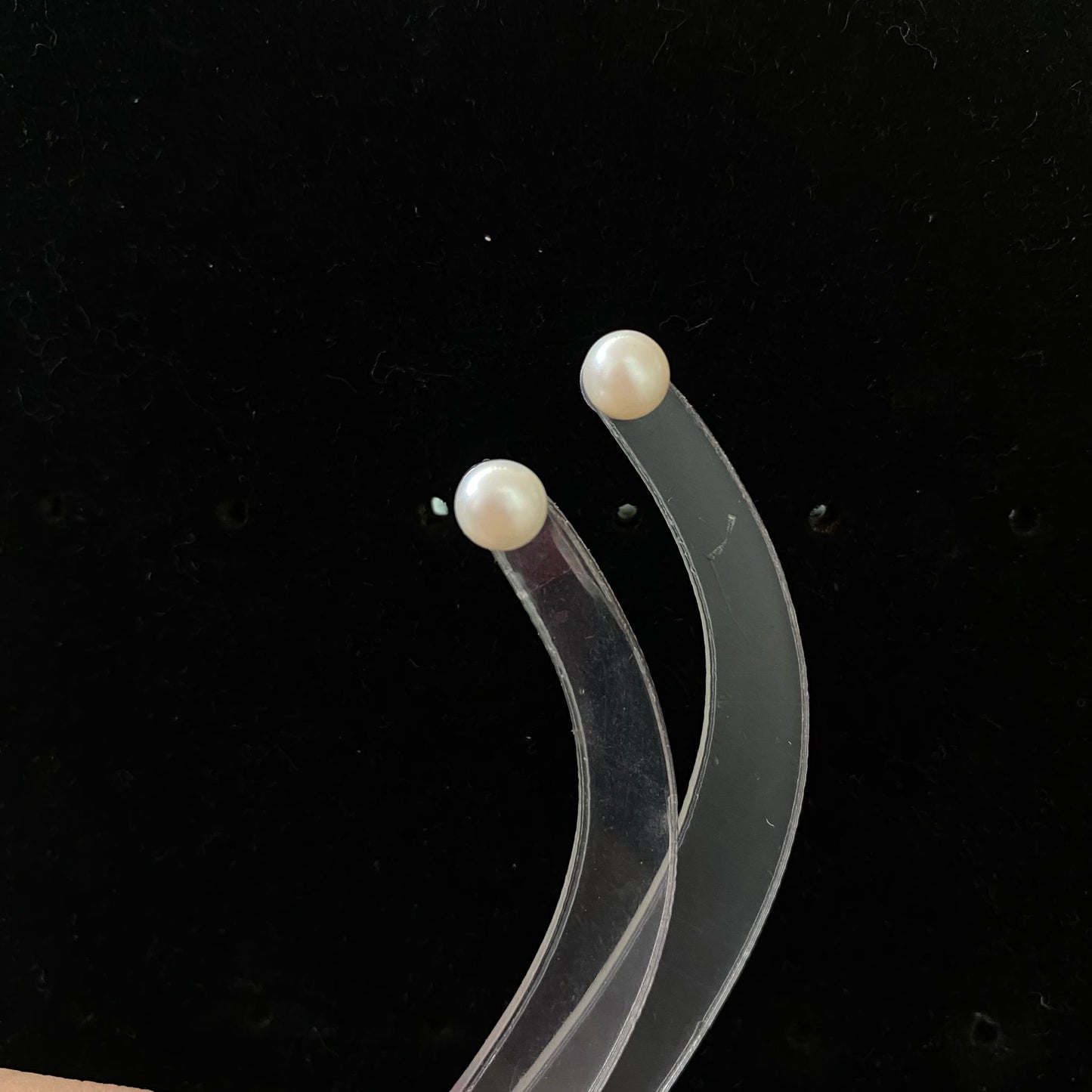 5-6mm淡水耳針耳環