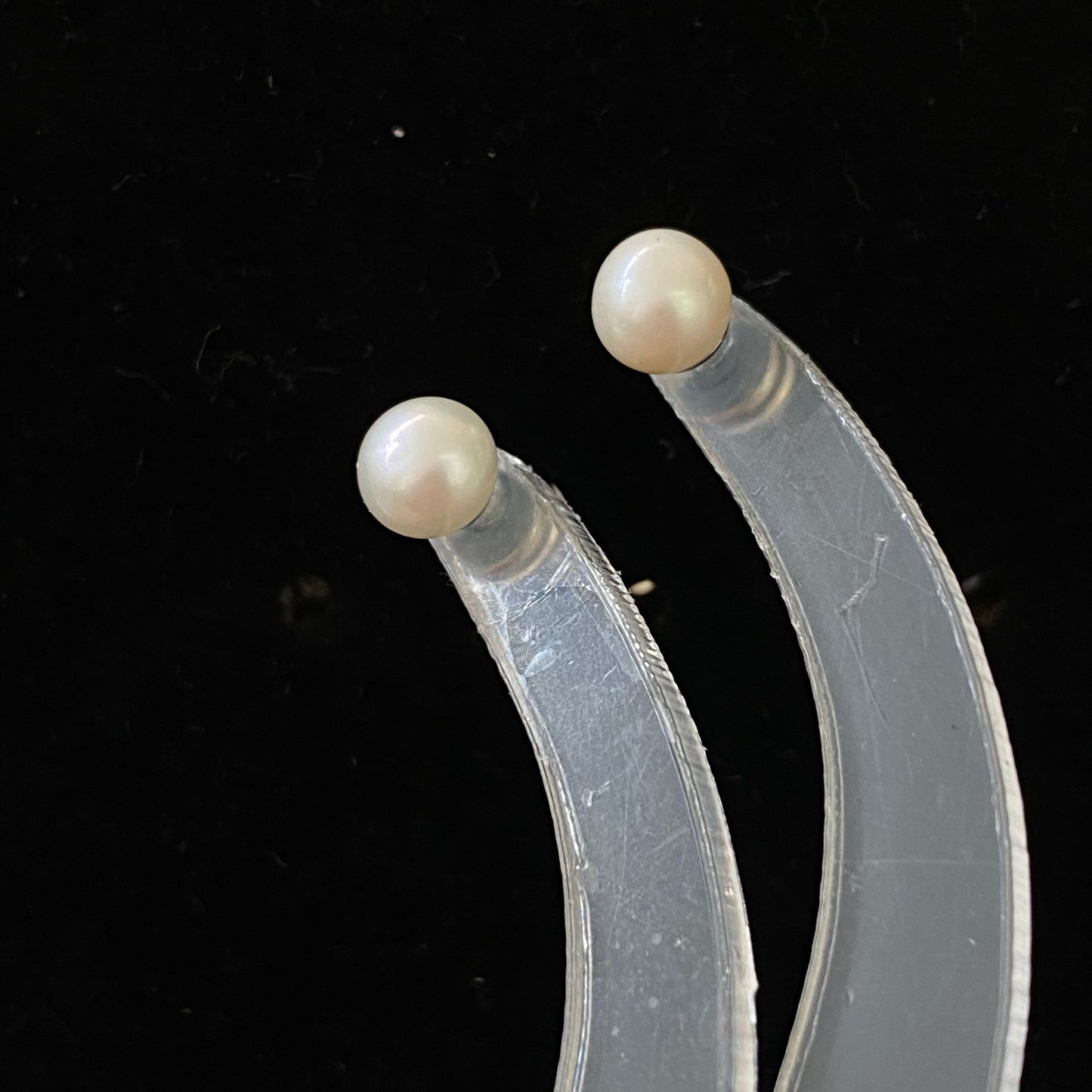 5-6mm淡水耳針耳環