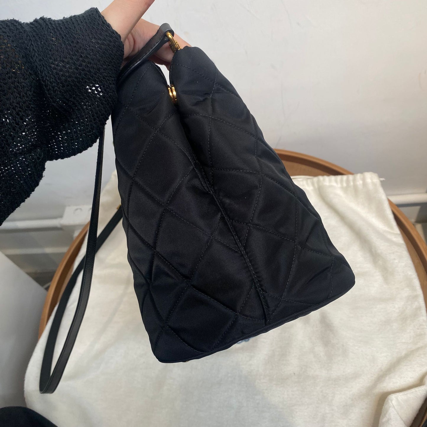 Prada 2way Tote 有塵袋