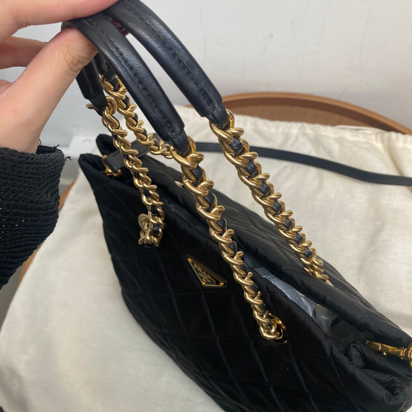 Prada 2way Tote 有塵袋