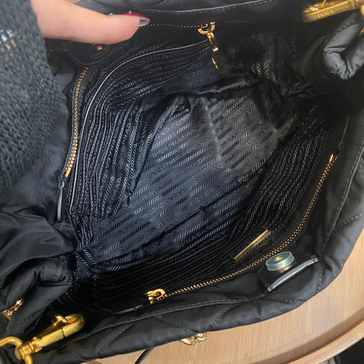 Prada 2way Tote 有塵袋