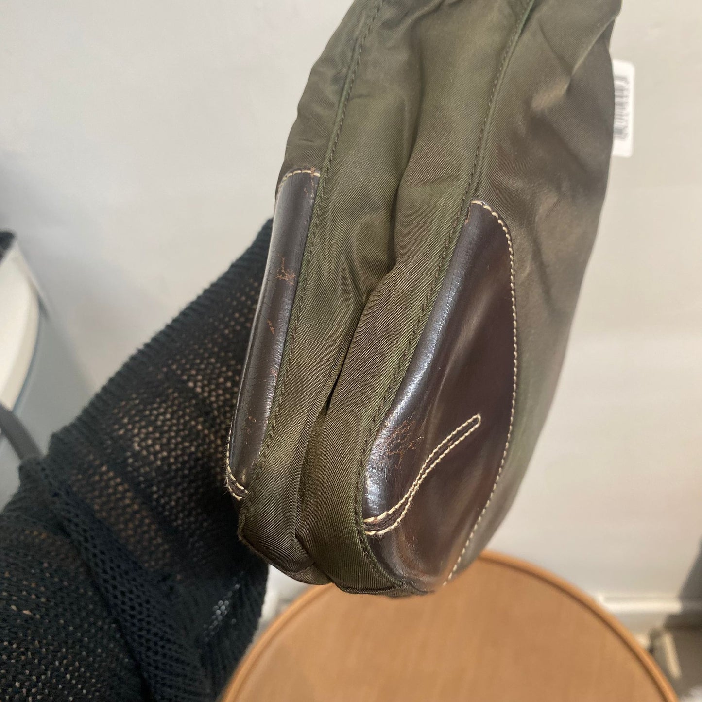 Prada Tote 軍綠色