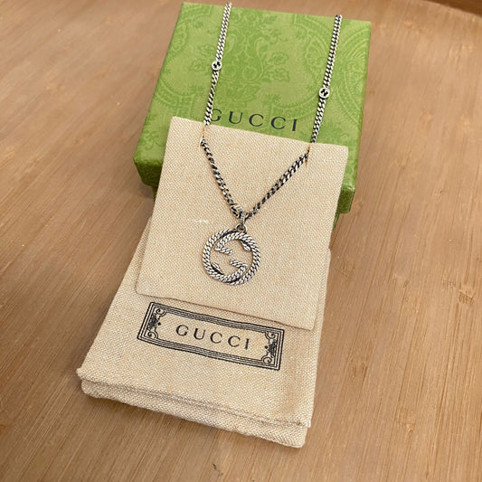 Gucci頸鏈 有盒有塵袋