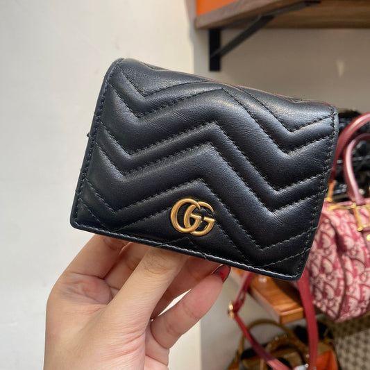 GUCCI GG Marmont Card Case Wallet