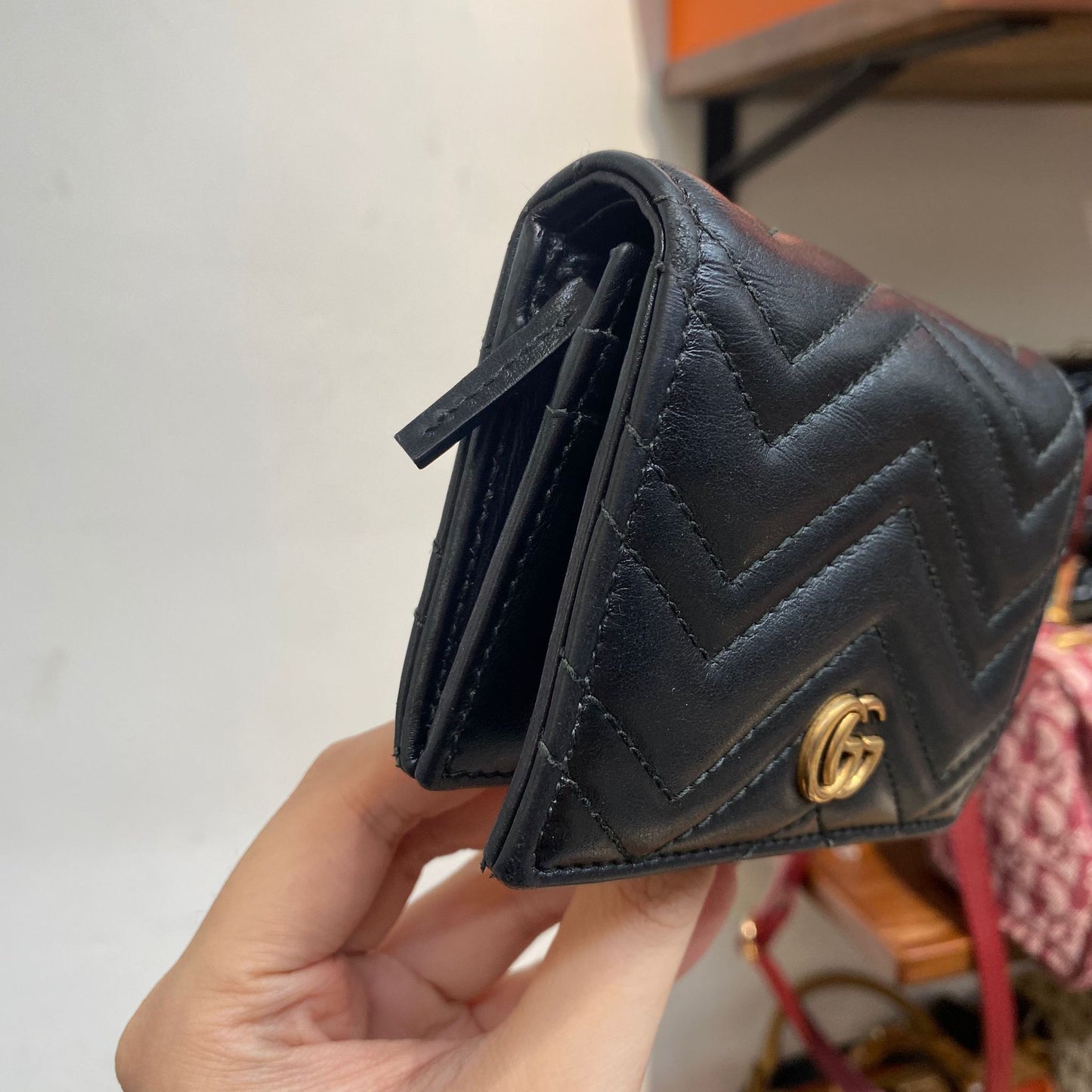GUCCI GG Marmont Card Case Wallet