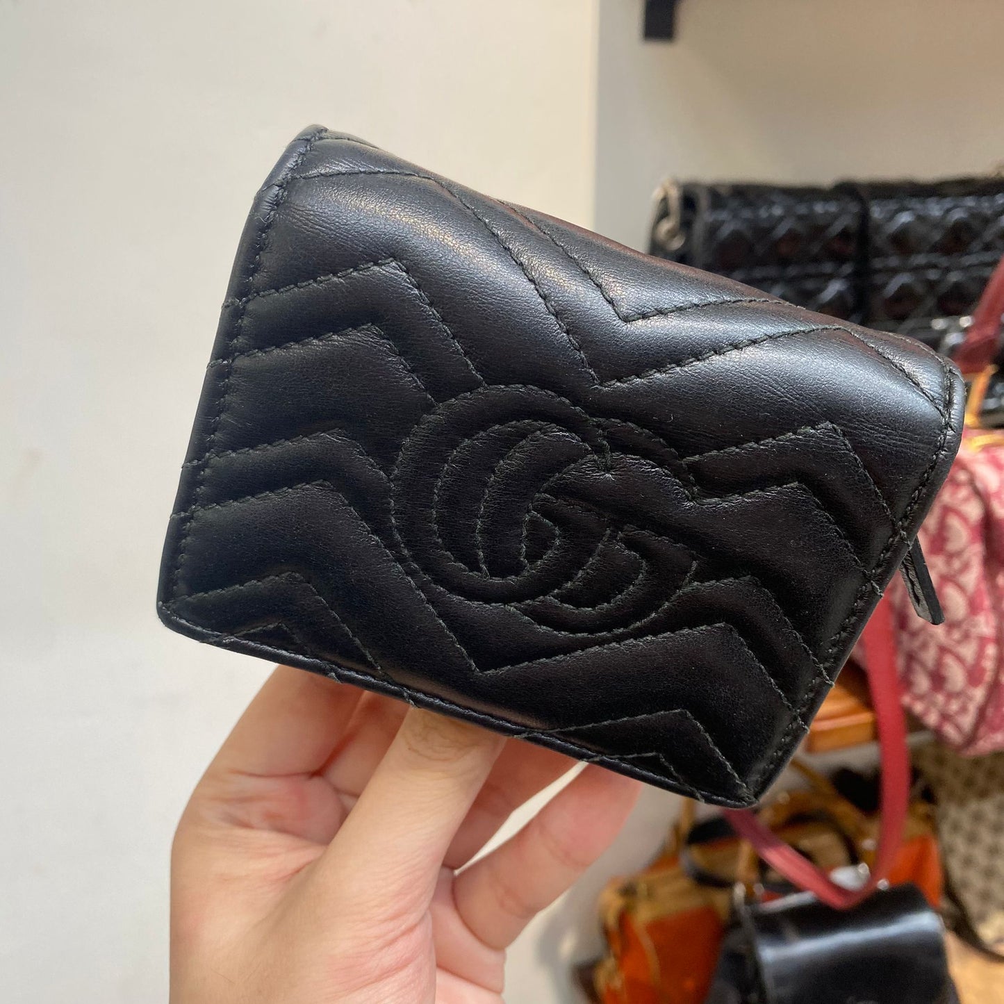 GUCCI GG Marmont Card Case Wallet