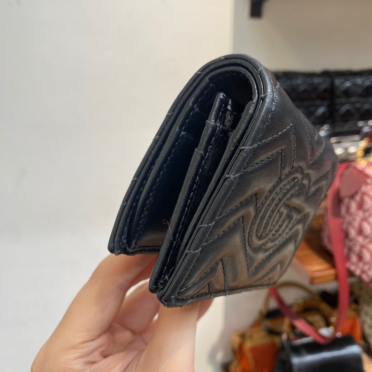 GUCCI GG Marmont Card Case Wallet