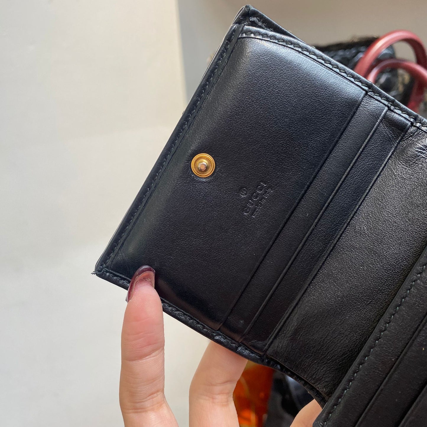 GUCCI GG Marmont Card Case Wallet