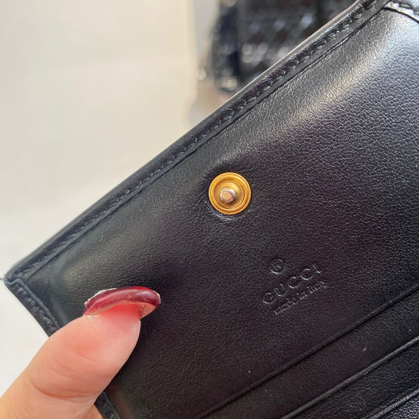 GUCCI GG Marmont Card Case Wallet
