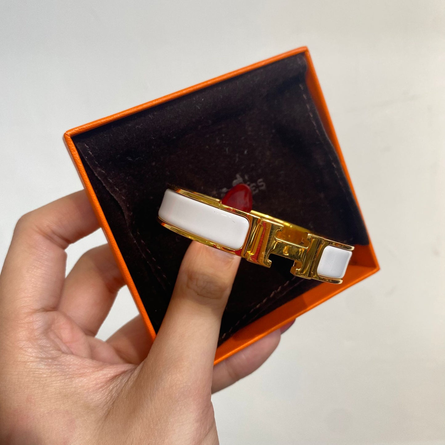 HERMES 手鈪 有盒有塵袋