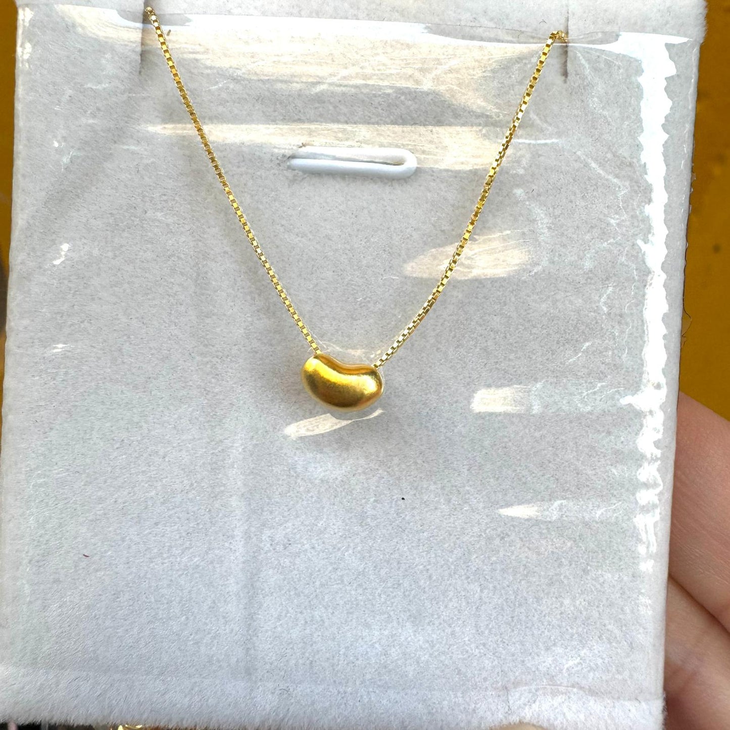 999足金立體金豆頸鏈🏆🫛