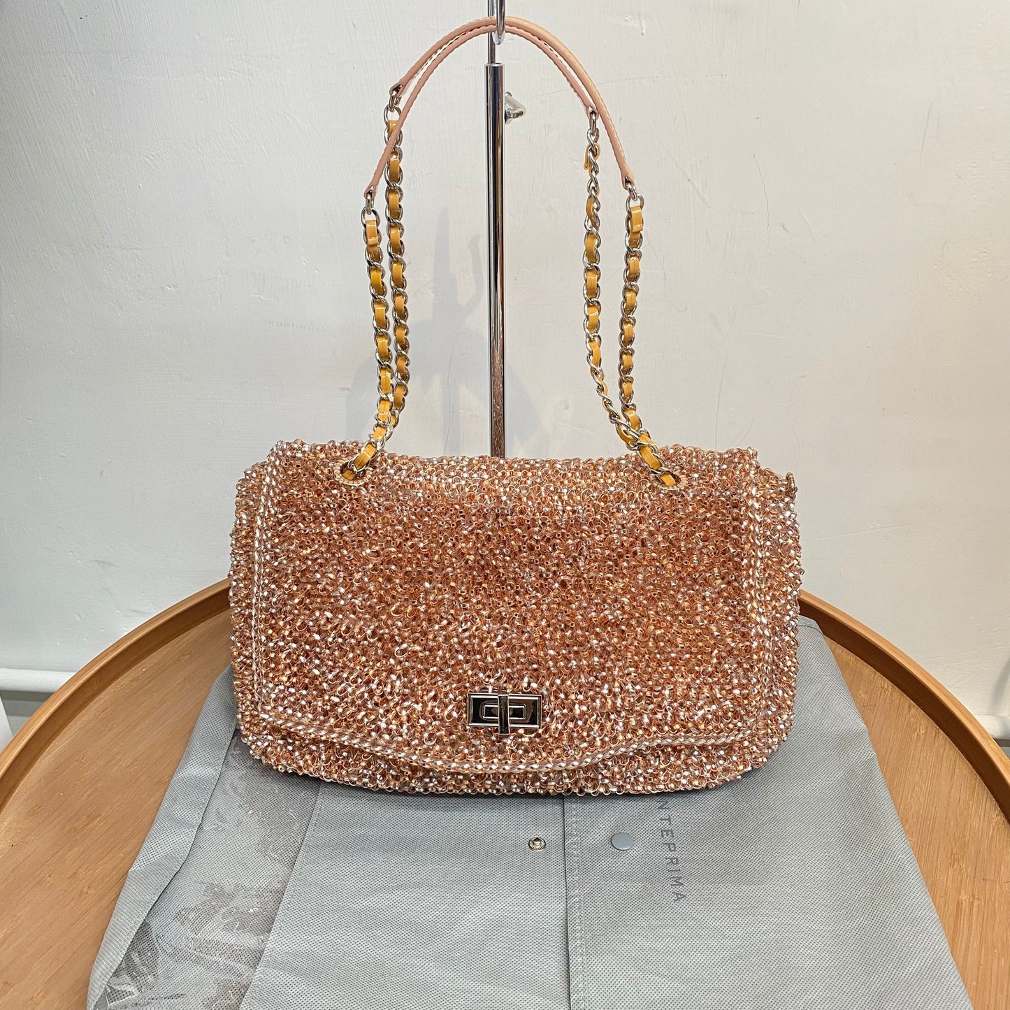 Anteprima 3 Way Tote 粉色 有塵袋