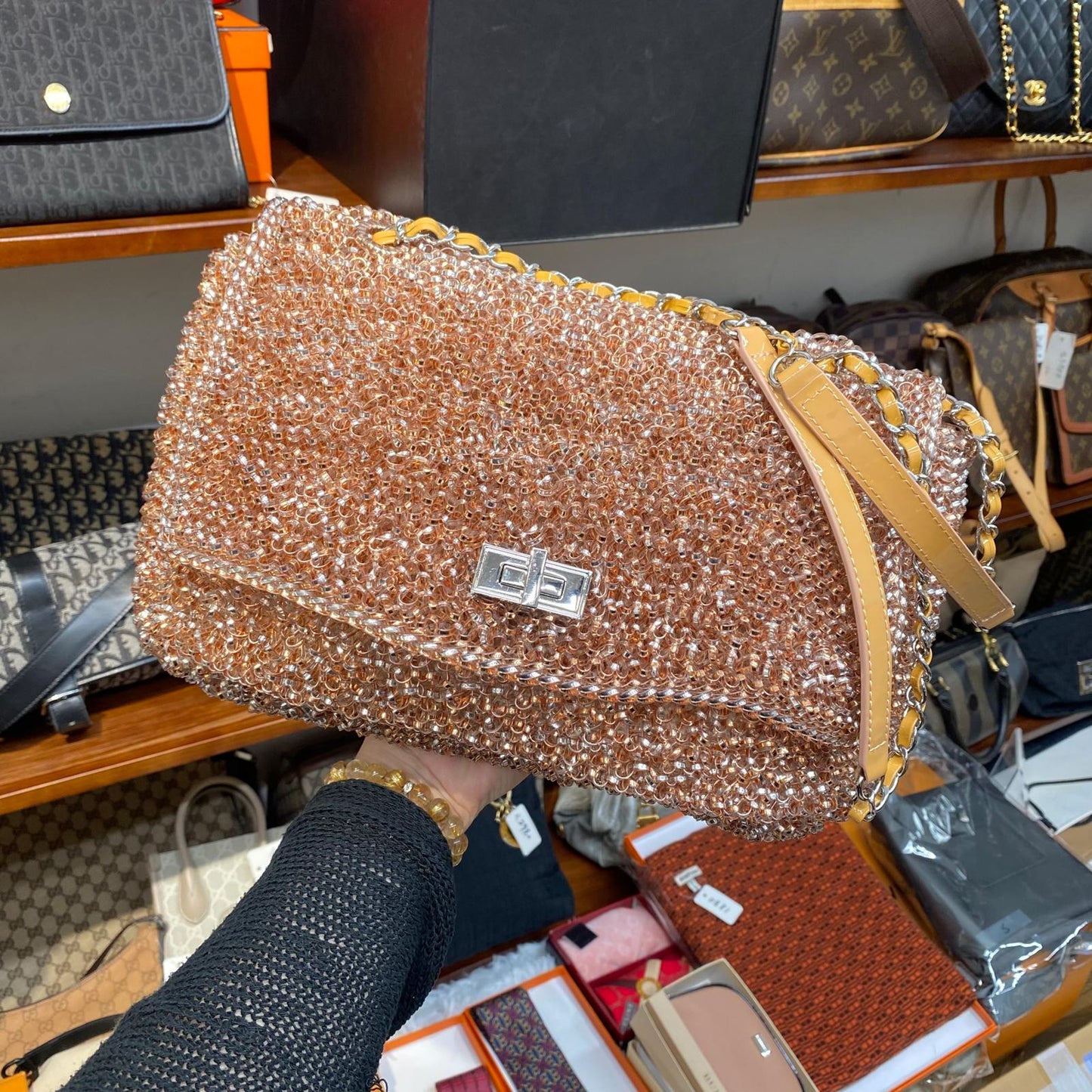 Anteprima 3 Way Tote 粉色 有塵袋