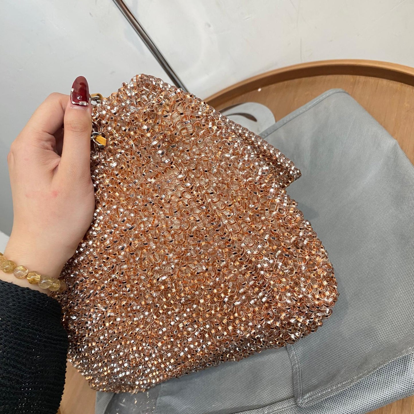 Anteprima 3 Way Tote 粉色 有塵袋