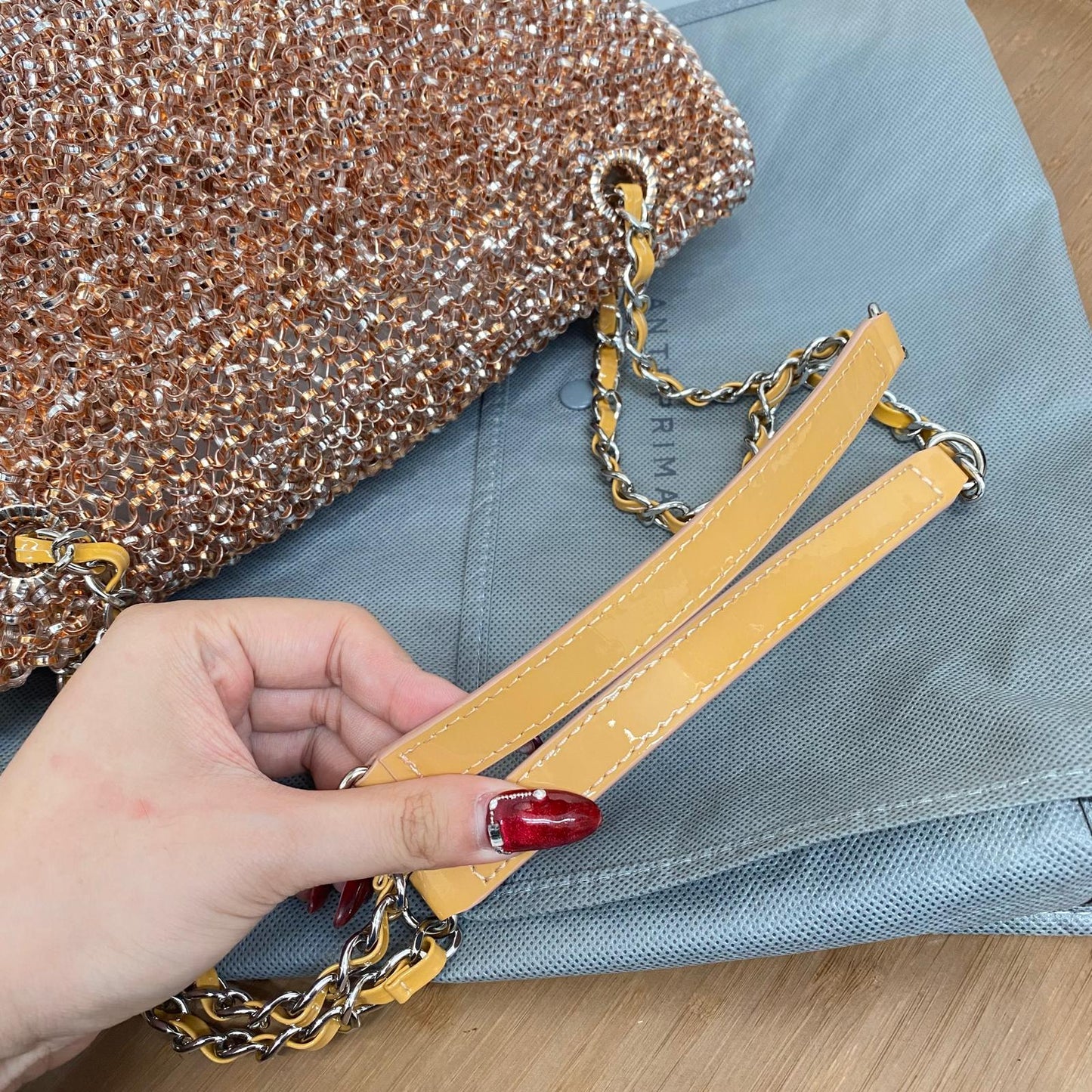 Anteprima 3 Way Tote 粉色 有塵袋