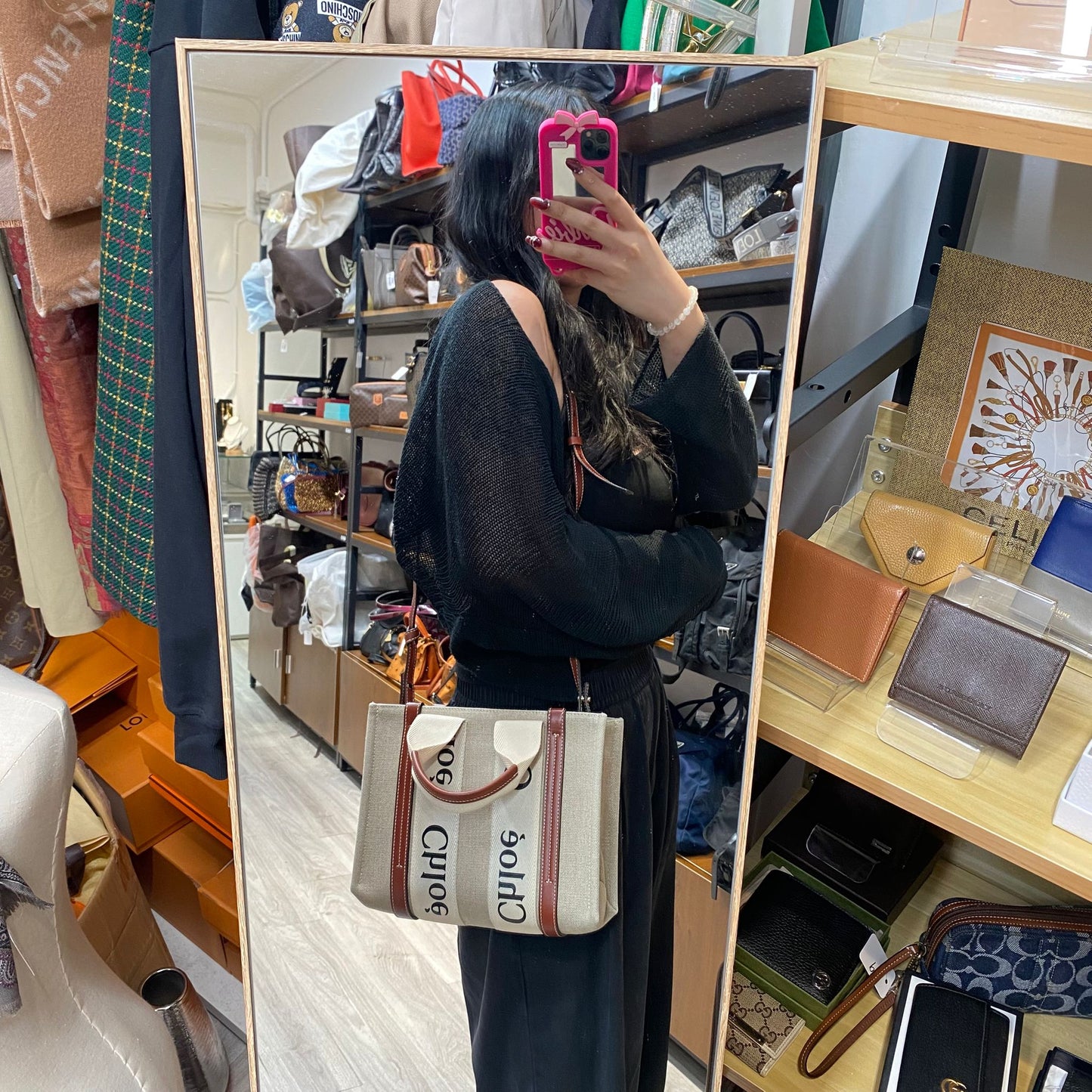 Chloe Tote 有塵袋