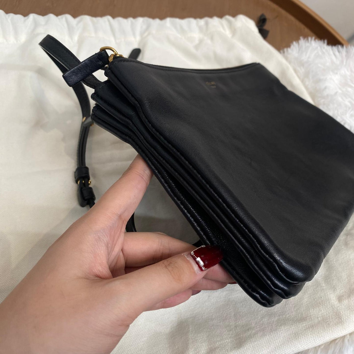Celine Trio 斜孭袋 有塵袋