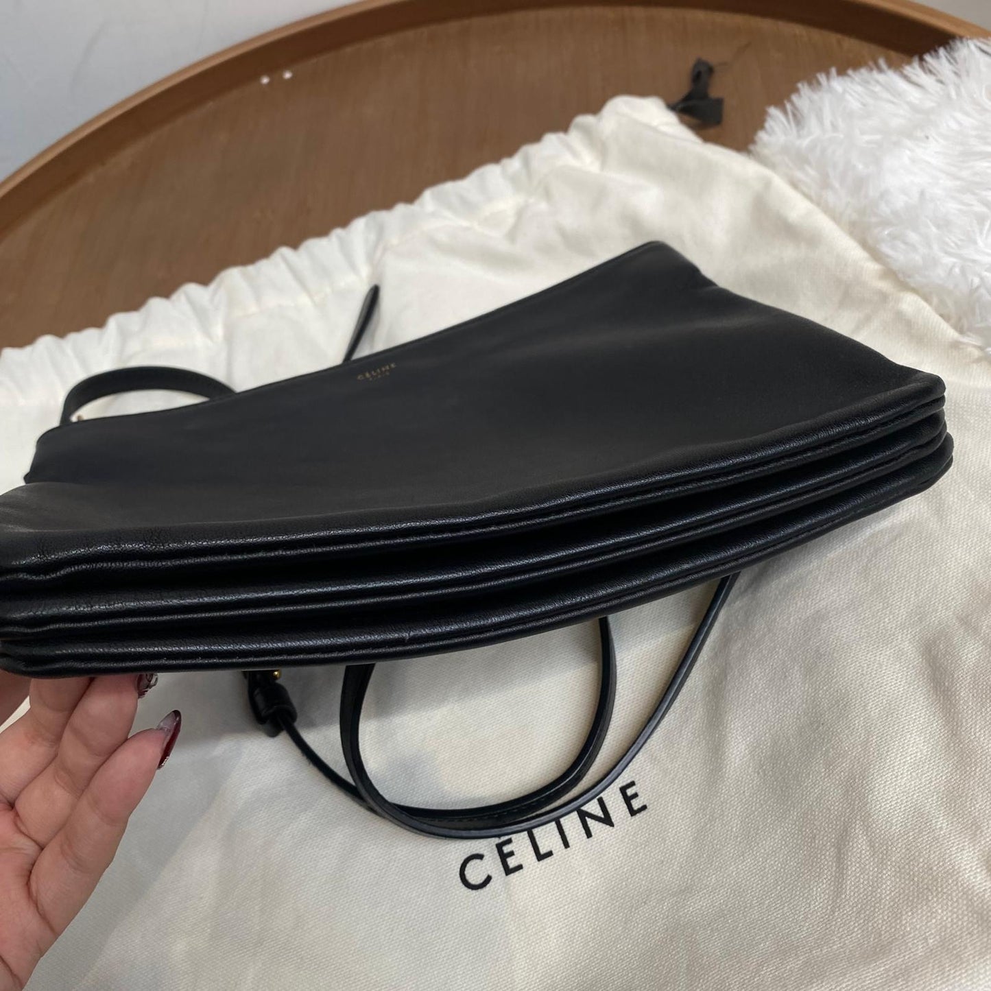 Celine Trio 斜孭袋 有塵袋