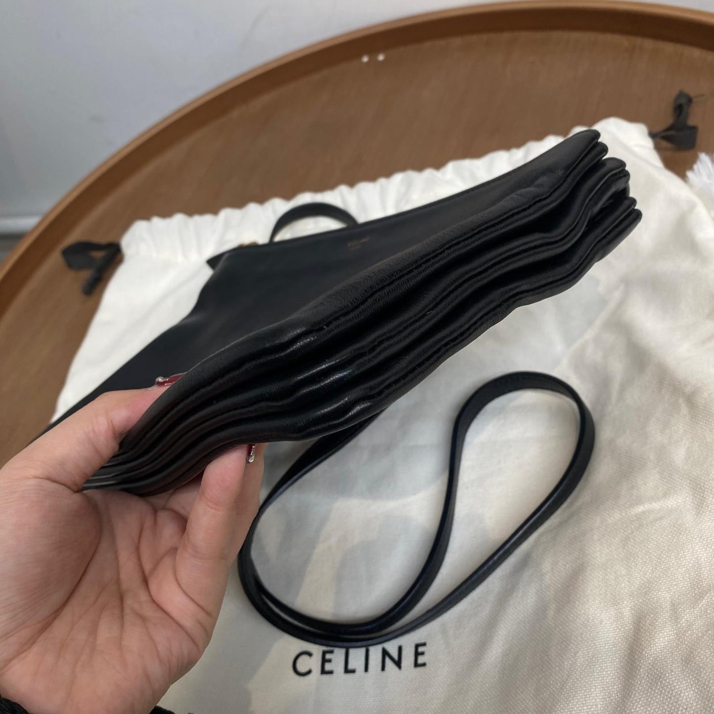 Celine Trio 斜孭袋 有塵袋