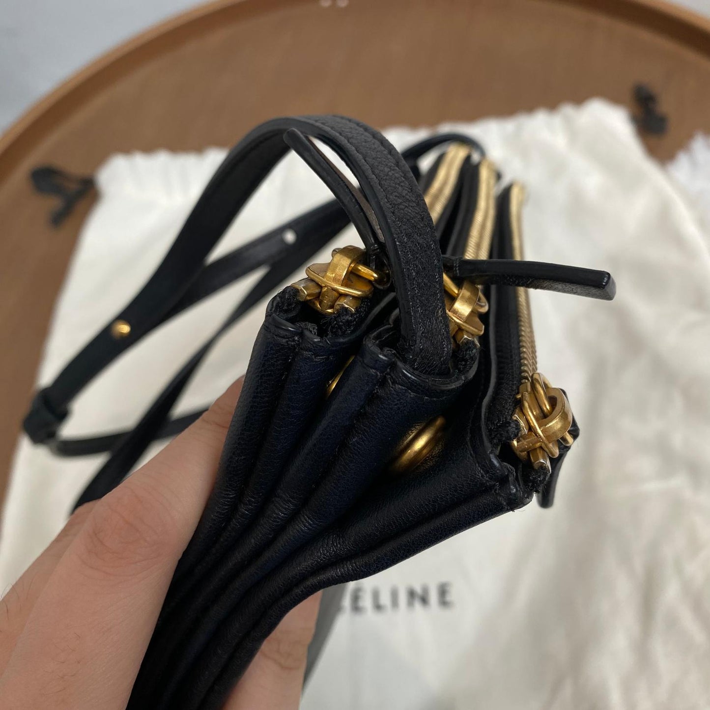 Celine Trio 斜孭袋 有塵袋