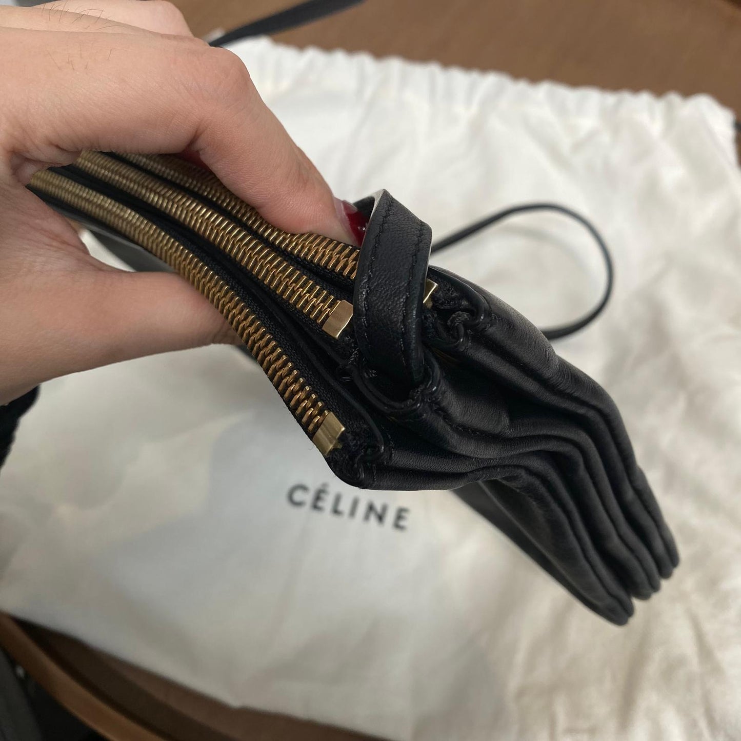 Celine Trio 斜孭袋 有塵袋