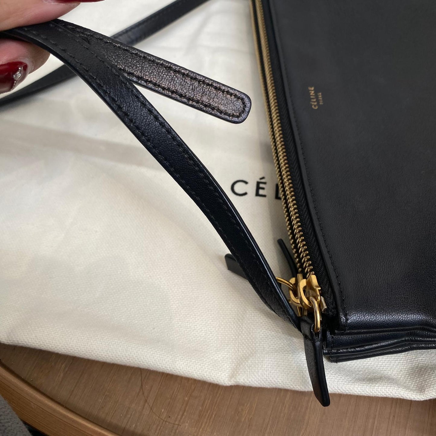 Celine Trio 斜孭袋 有塵袋