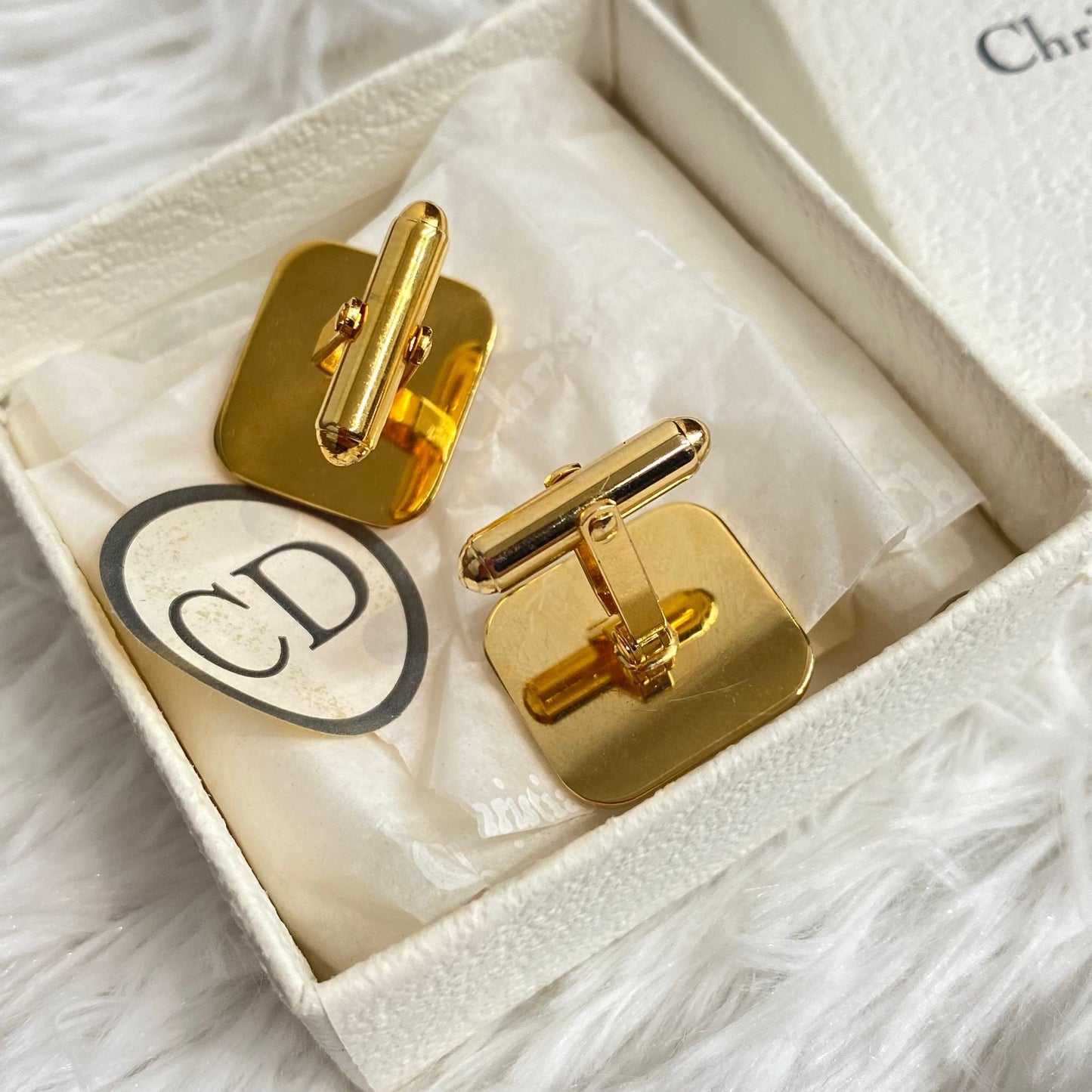 Dior 袖口鈕 有盒