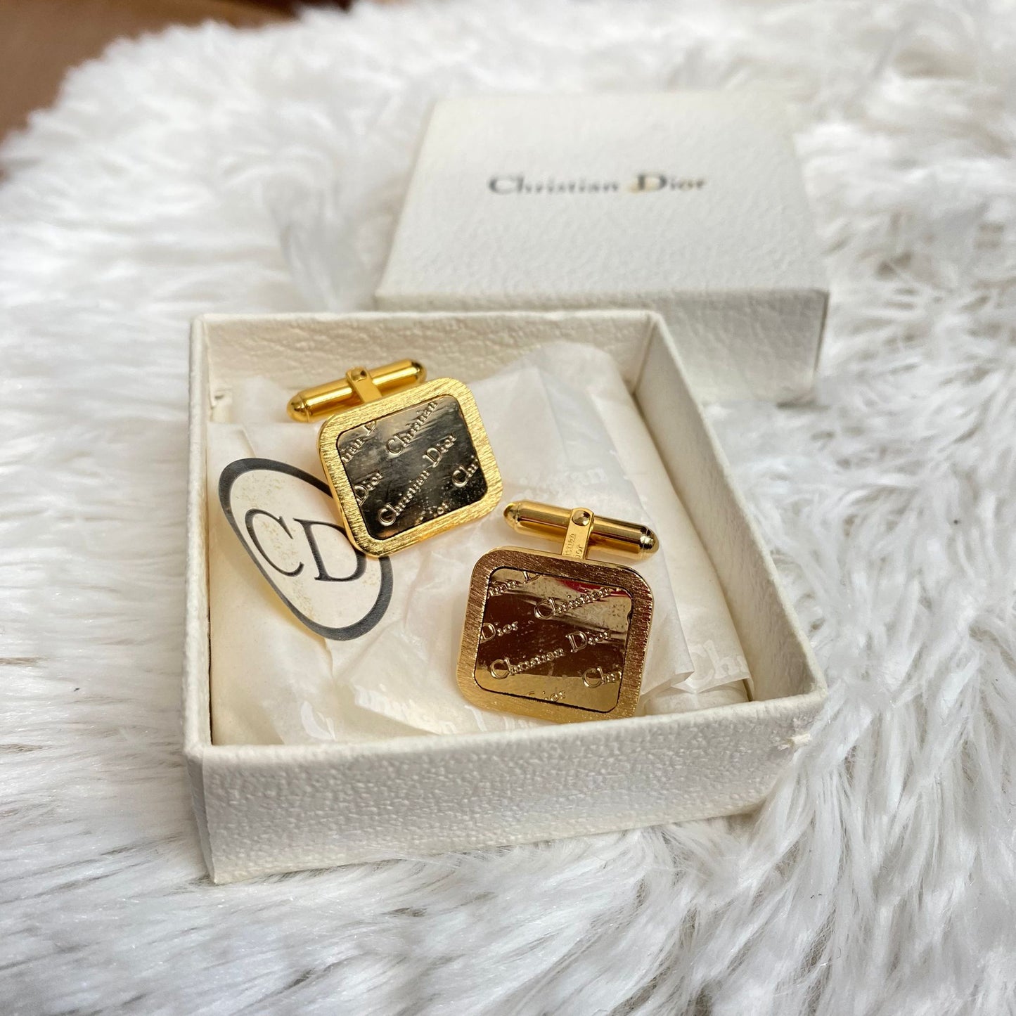 Dior 袖口鈕 有盒