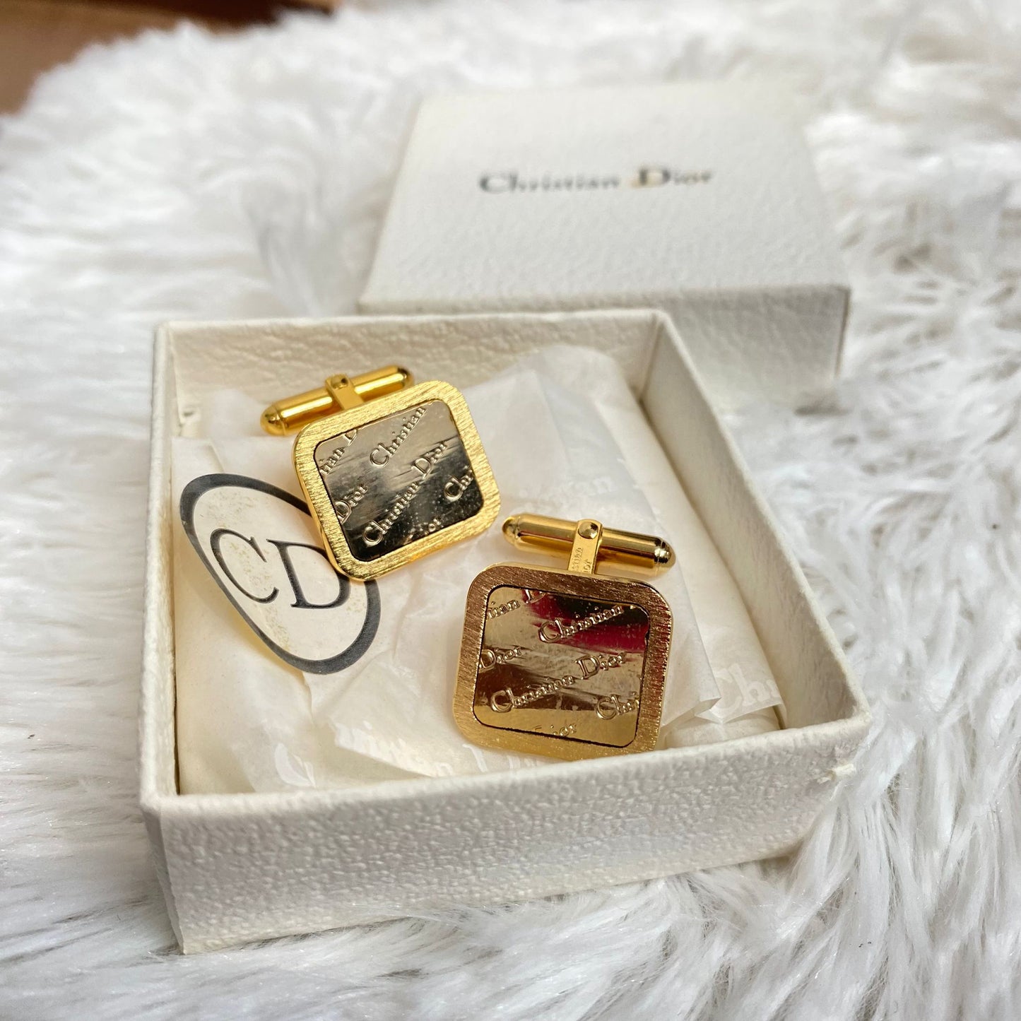 Dior 袖口鈕 有盒
