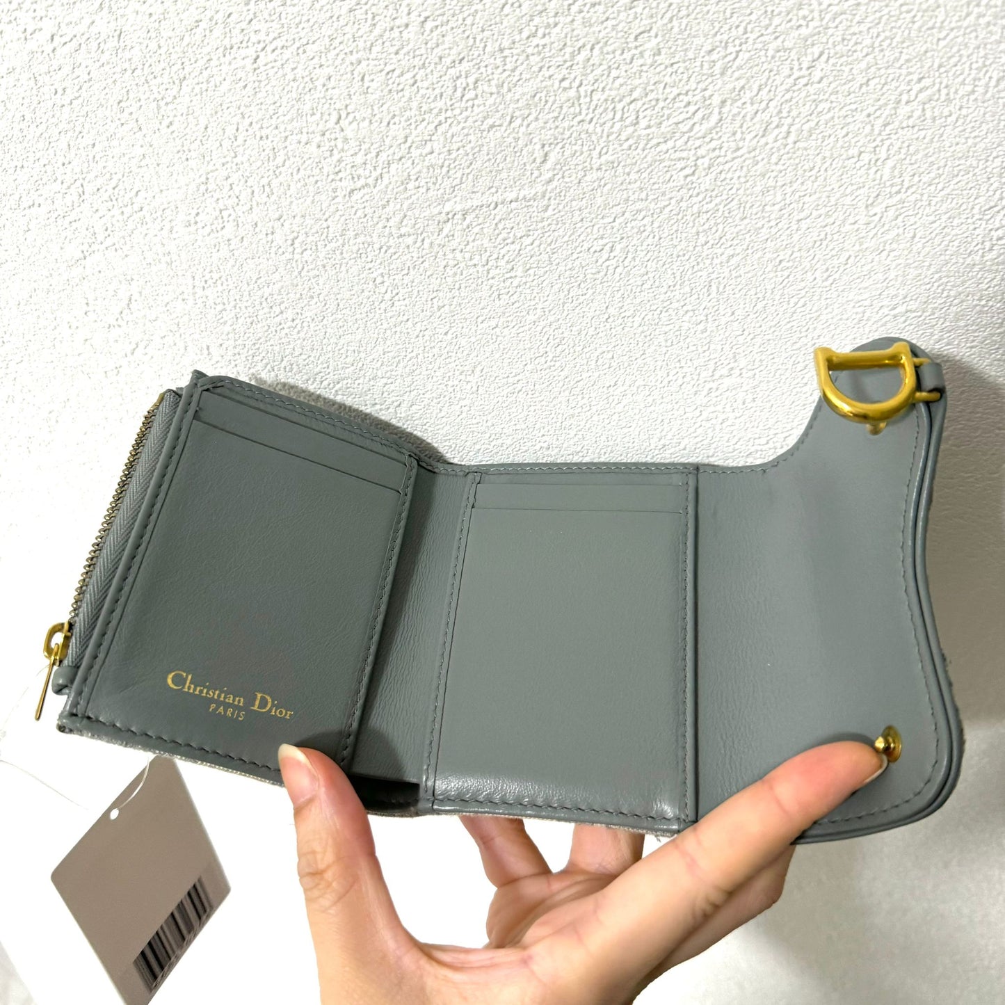 DIOR Saddle Lotus 短銀包