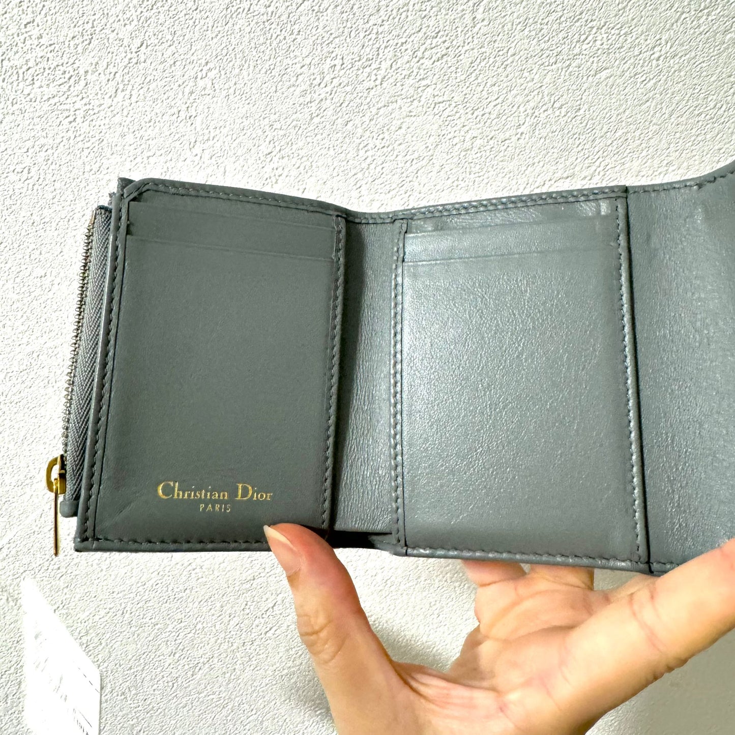 DIOR Saddle Lotus 短銀包